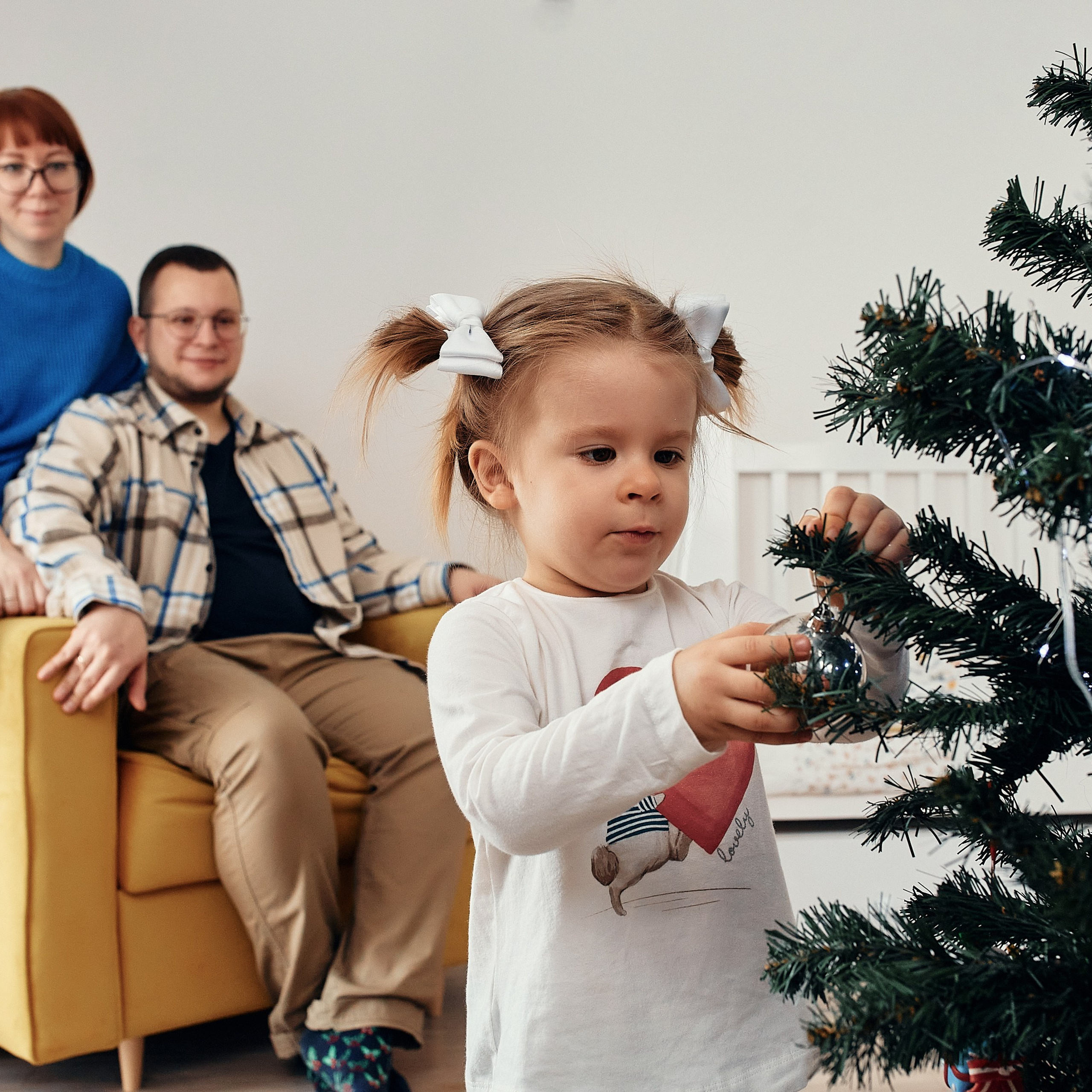 Домашняя новогодняя фотосессия