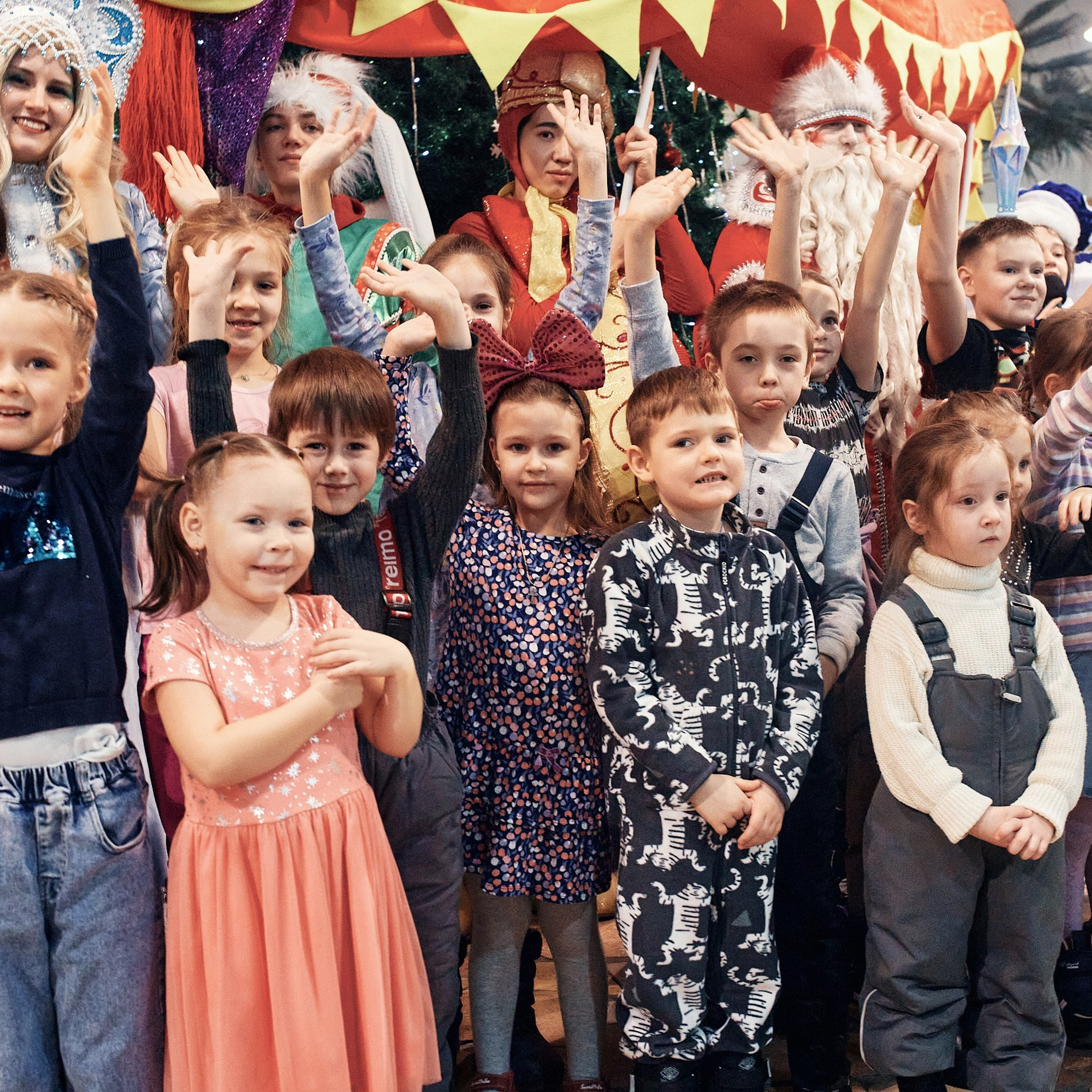 Детский новогодний праздник ТЦ «Июнь»