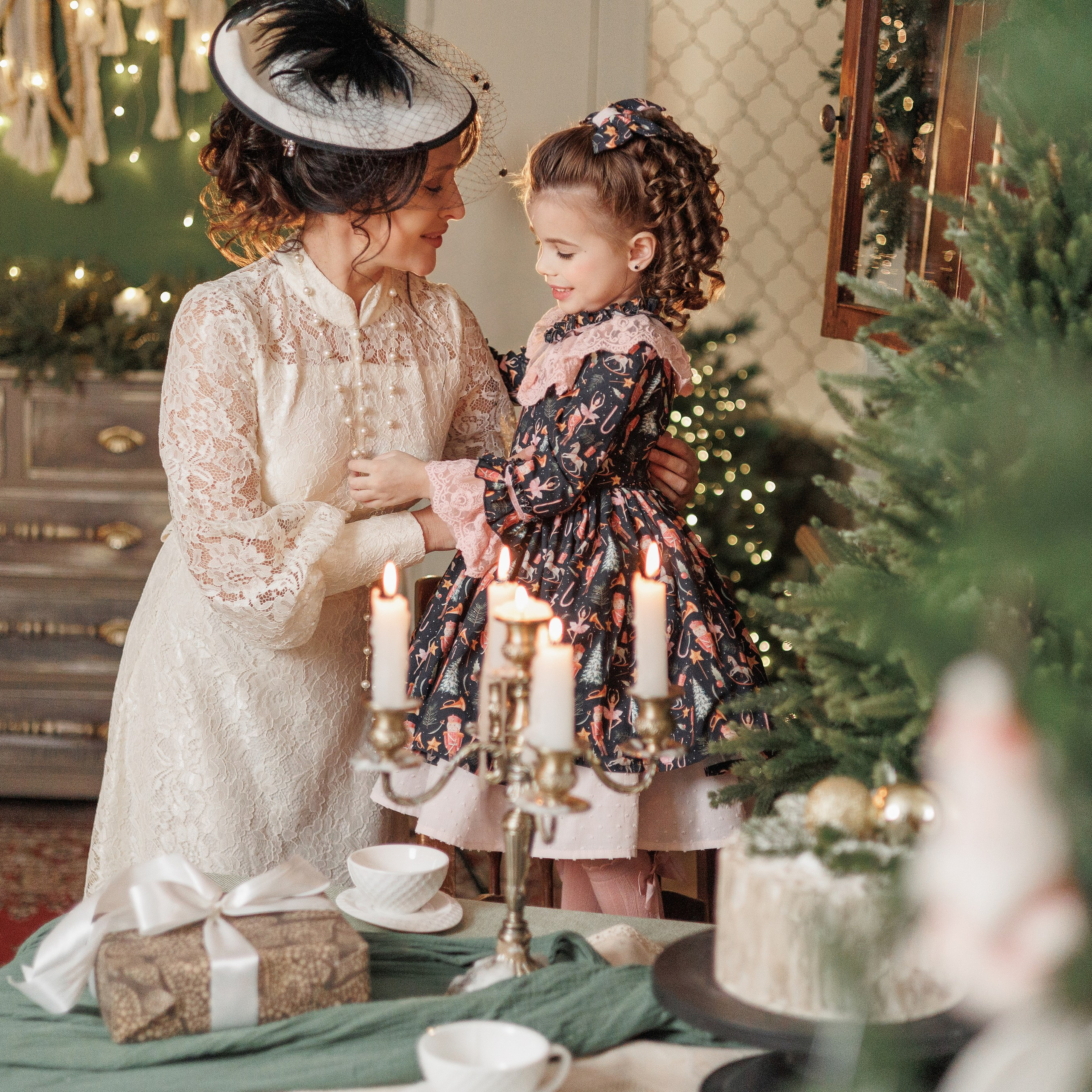 Мама и дочка