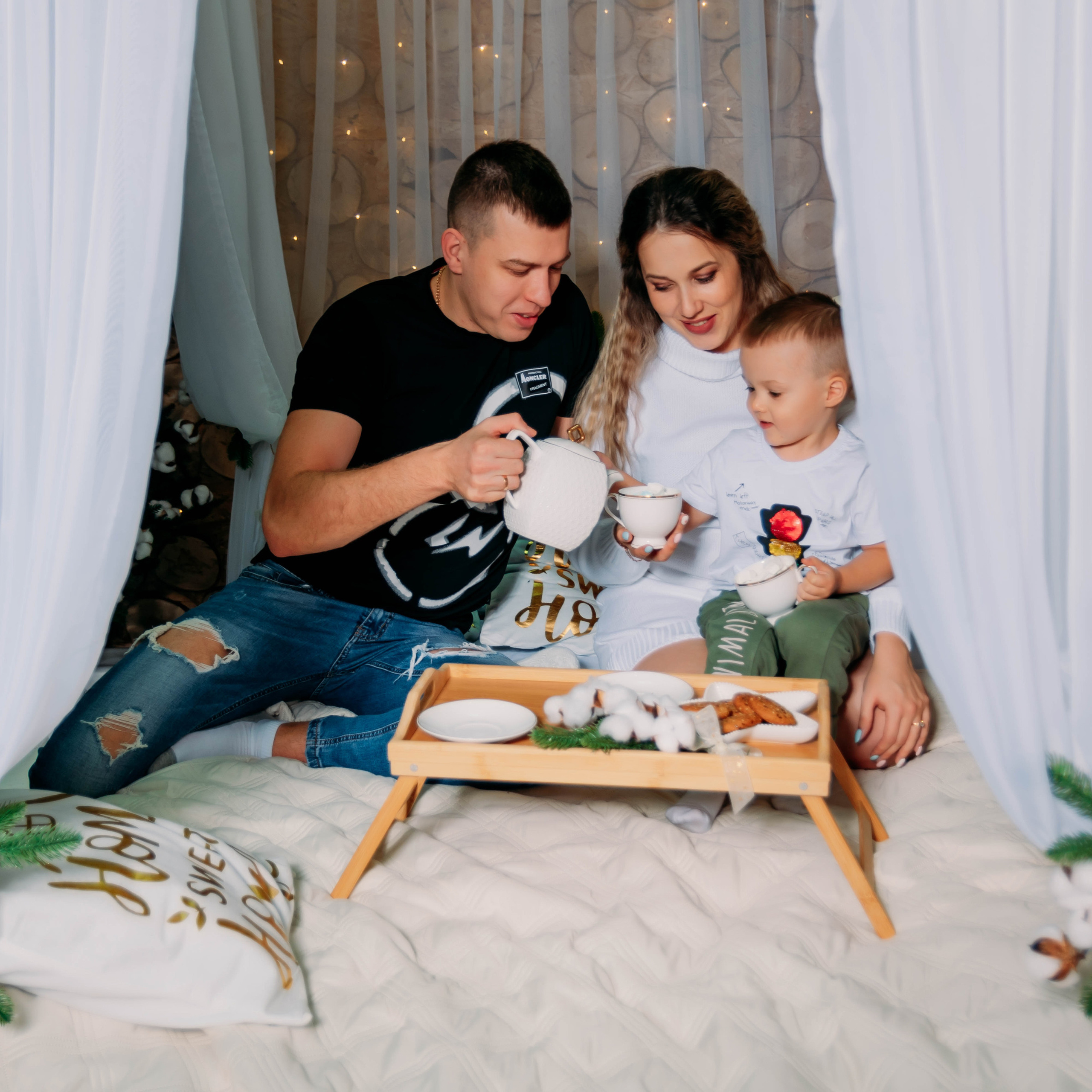 Константин, Галина и Руслан