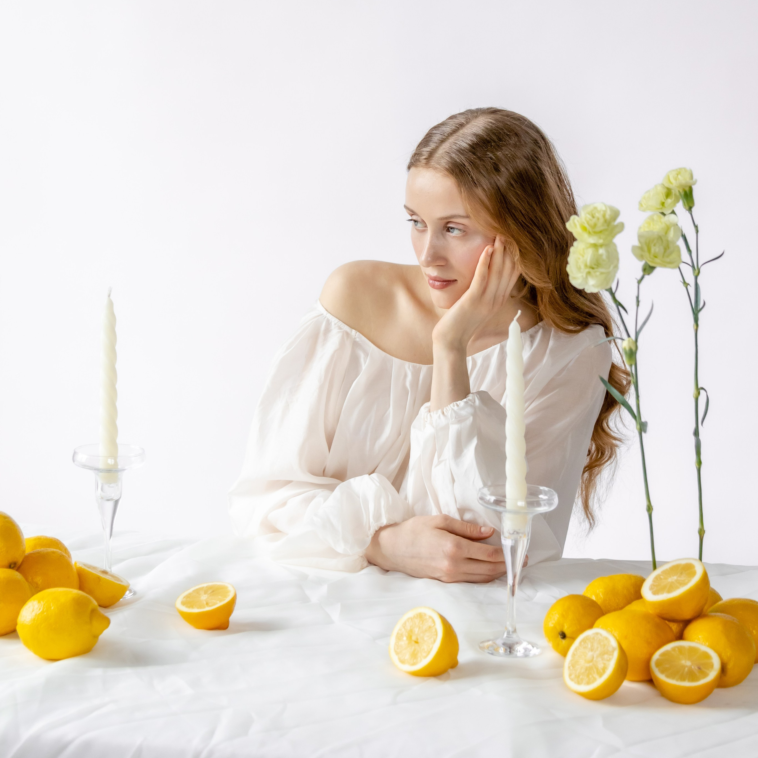 Женский портрет в&nbsp;студии