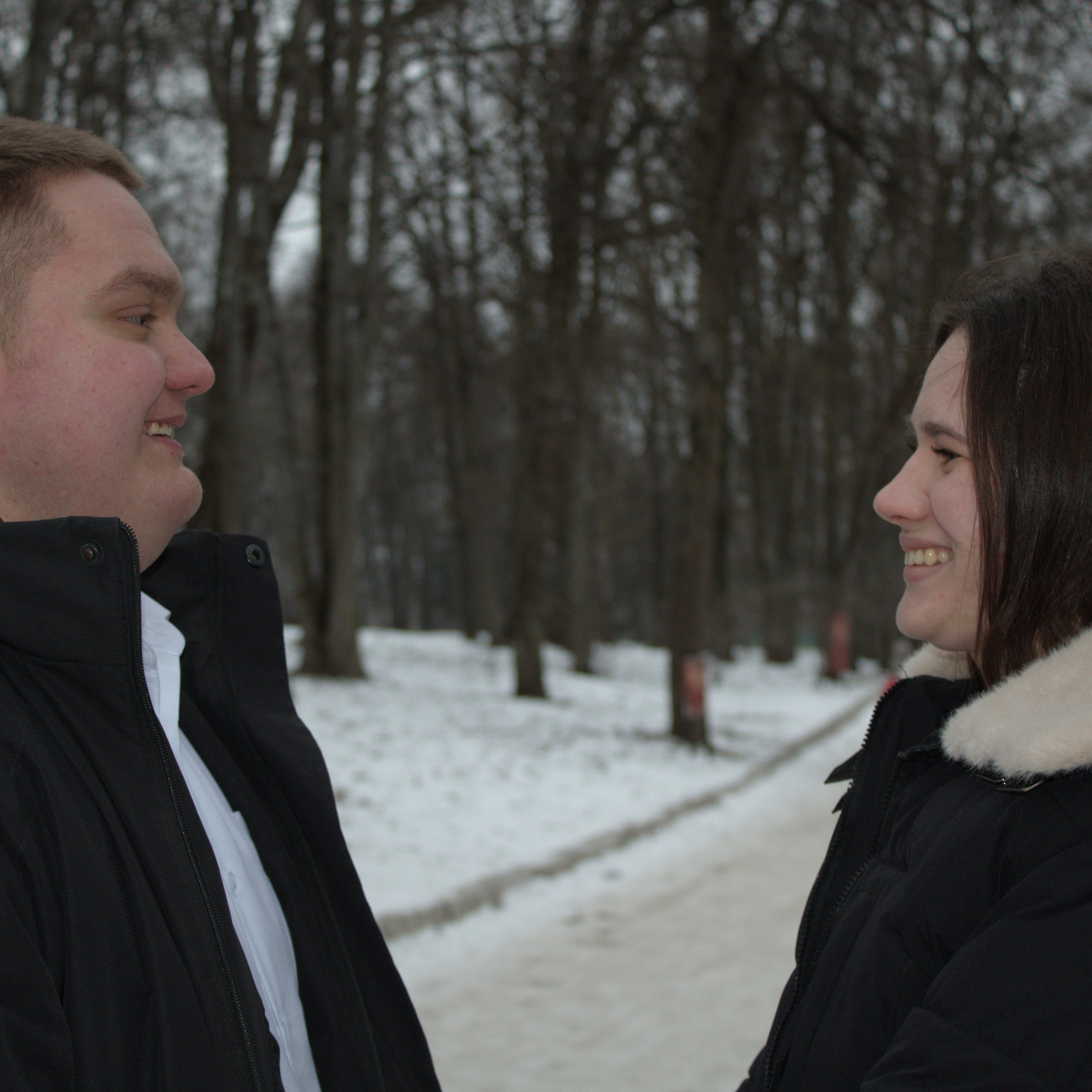 Фотопрогулка для влюблённой пары