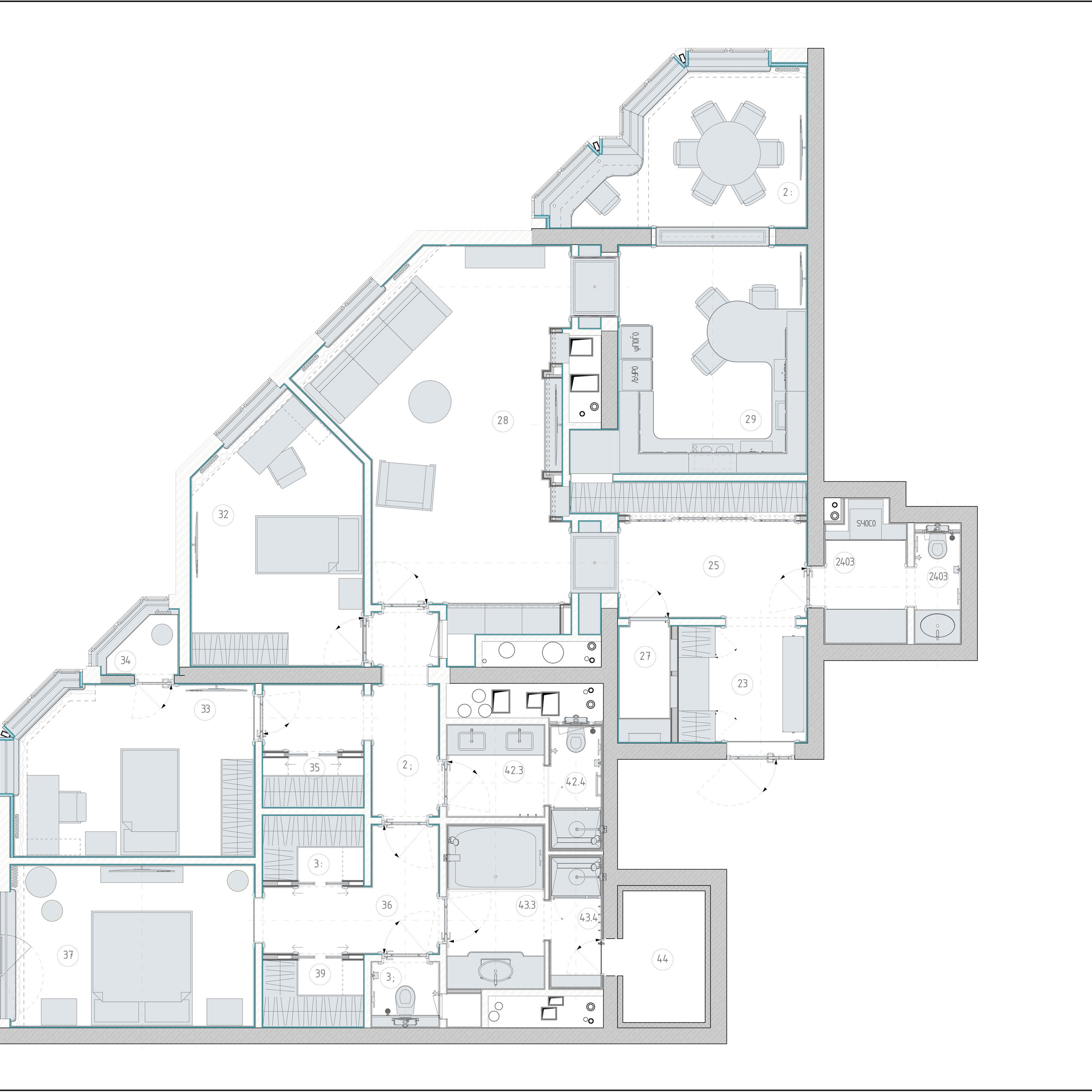 Квартира 163 кв.м в&nbsp;Ж.К. «Олимпия»