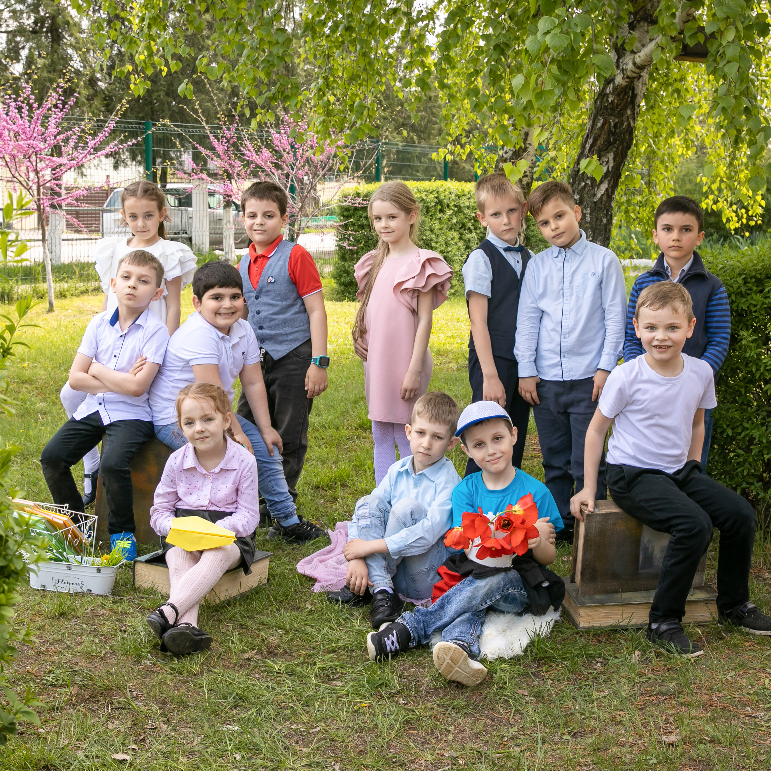 Школьная фотосессия без печати альбома