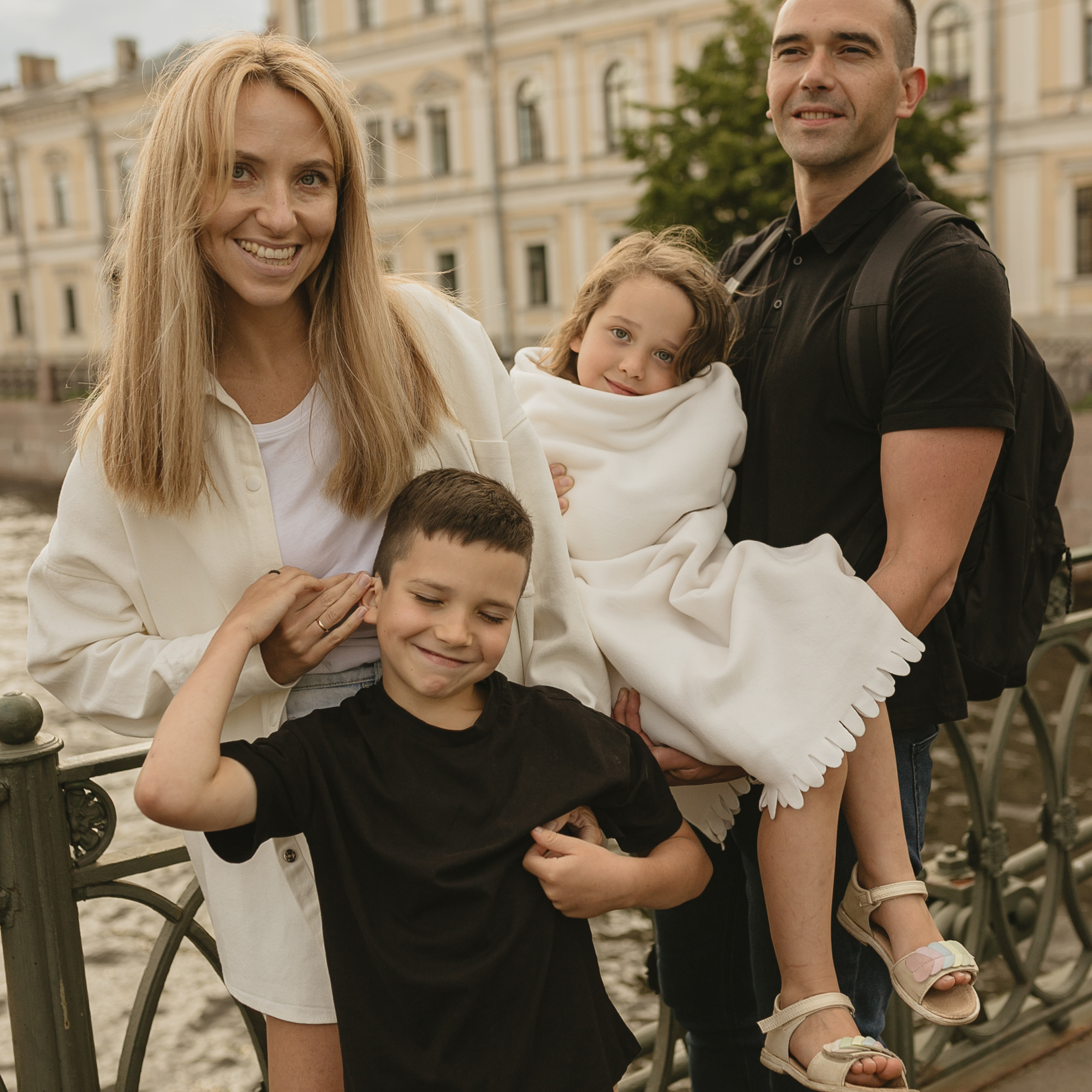 Мои родные.