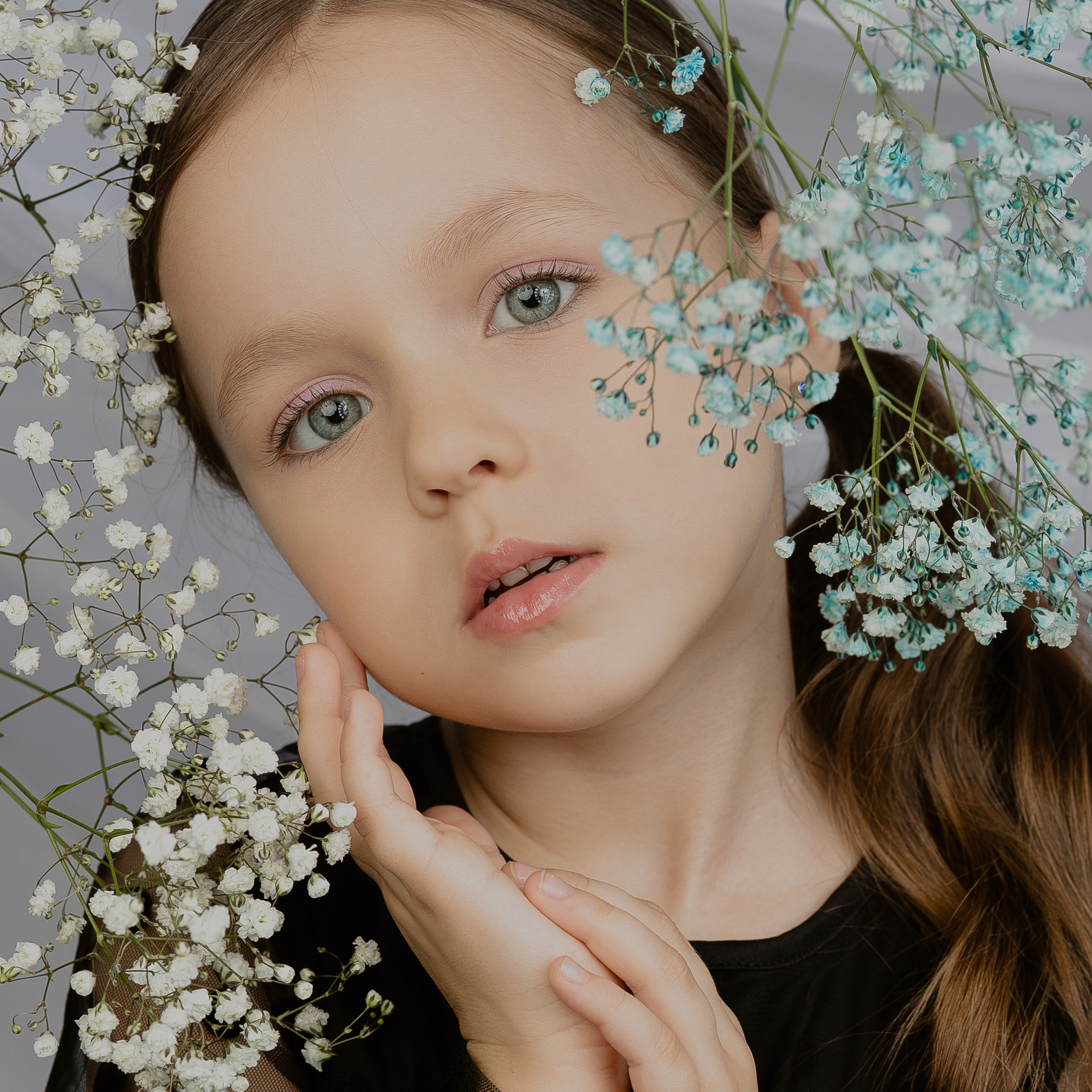Beauty съемка для модельного агентства.