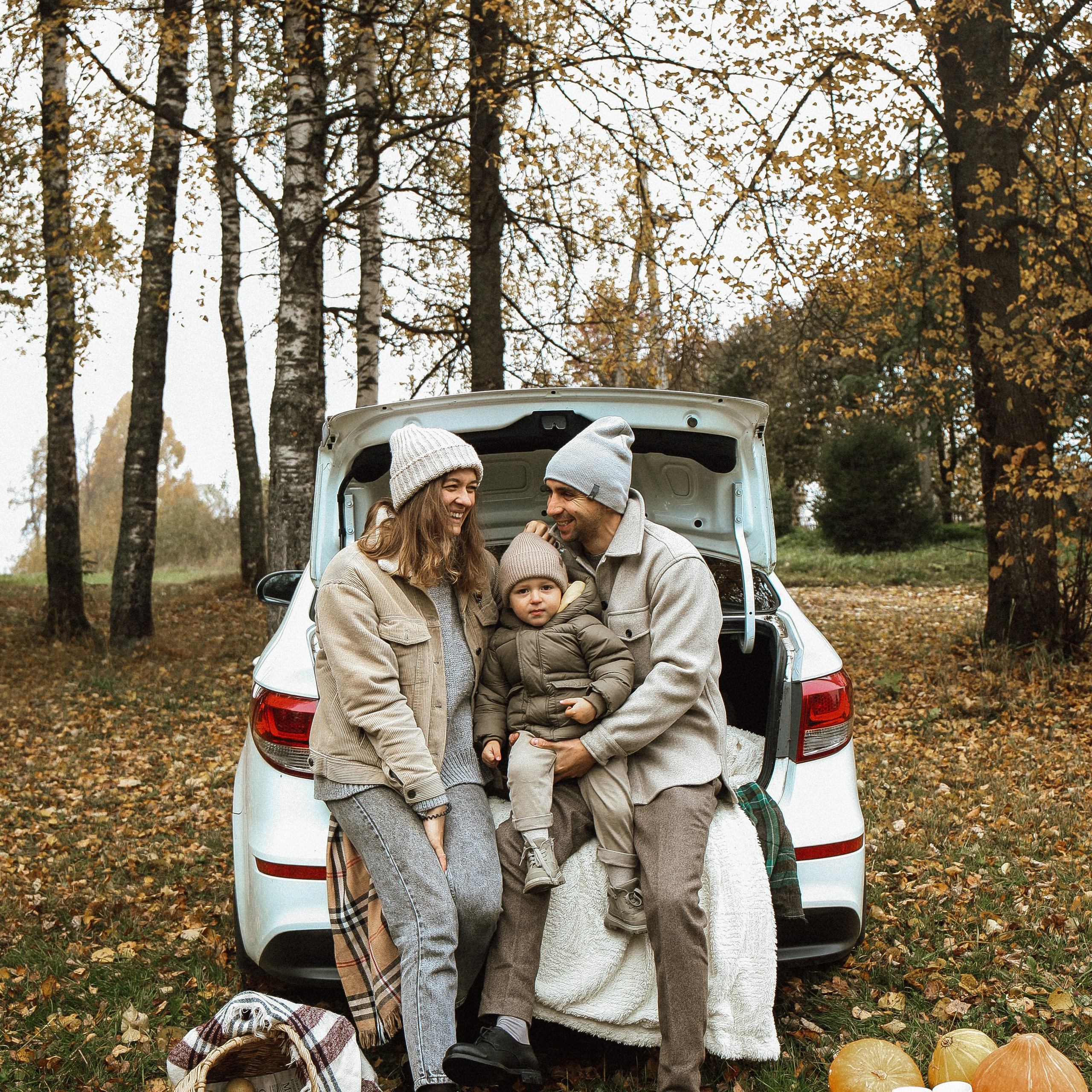 Карина, Владимир и Тимофей