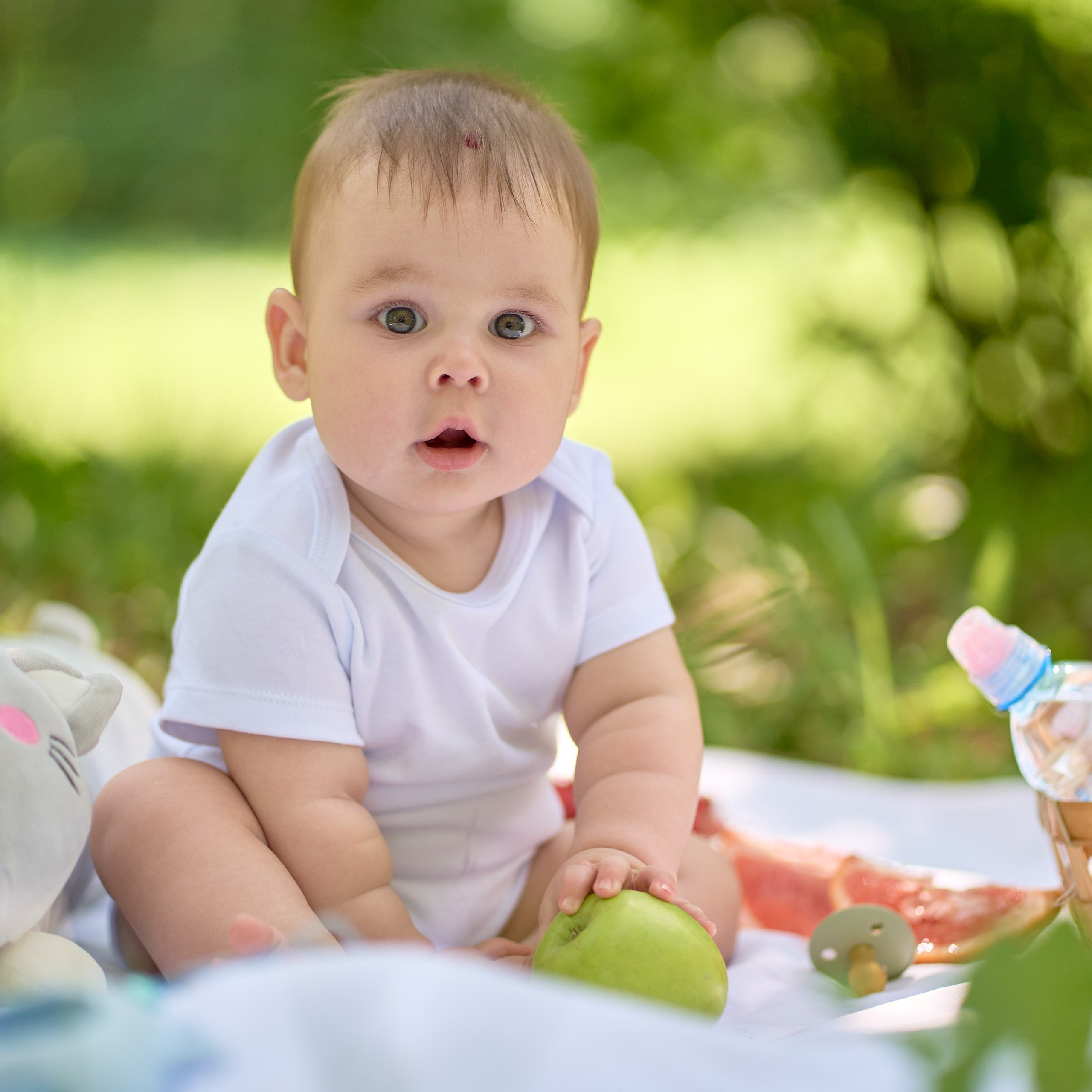 С маленькими детьми на природе