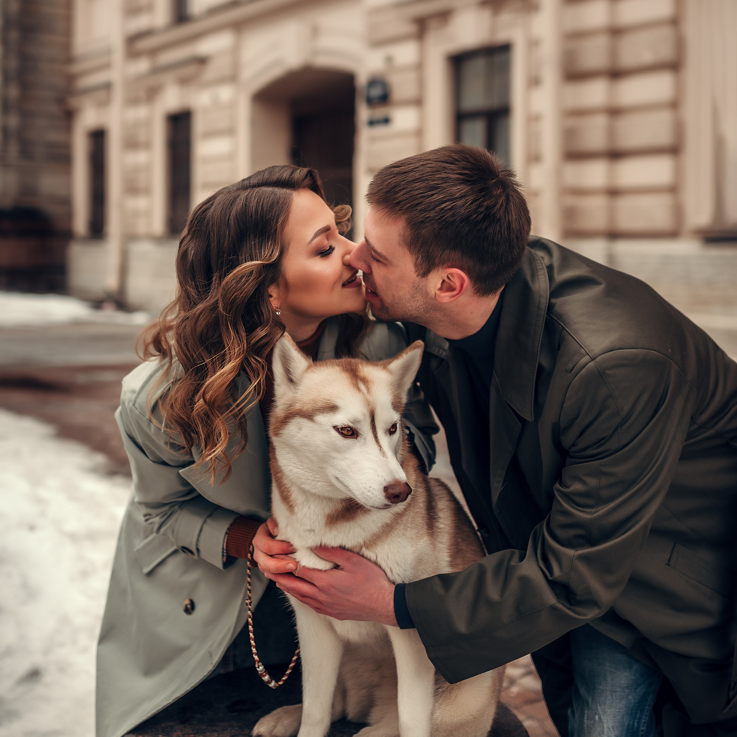Надя, Денис и хаски Марго, Соляной переулок