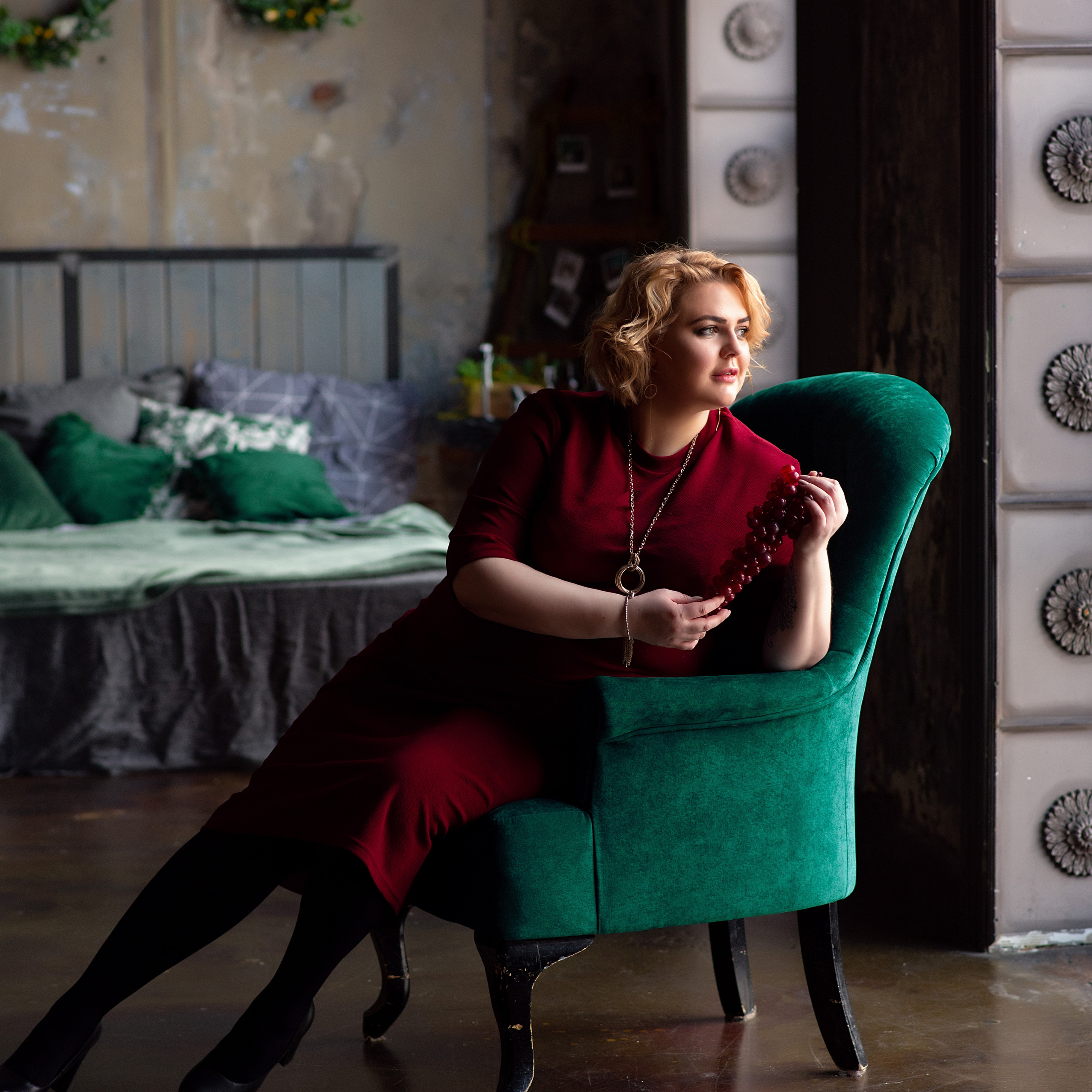 Съёмка девушки Plus size. Фотограф в Санкт- Петербурге Мария Золотарь