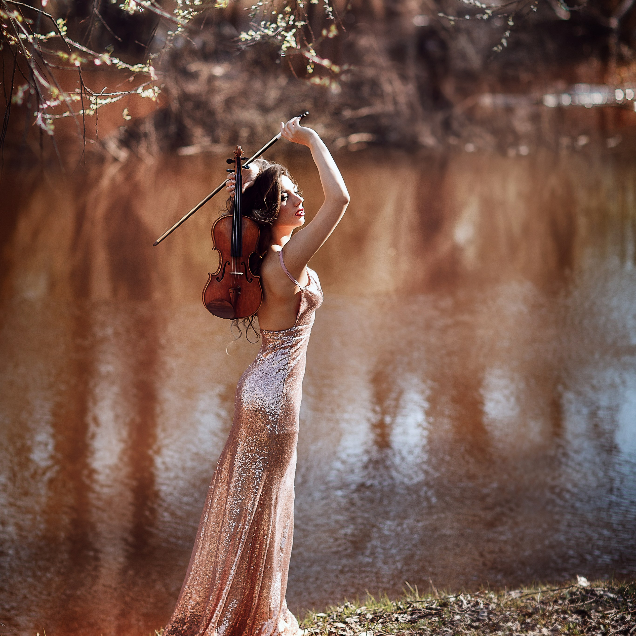 Даша. весна…