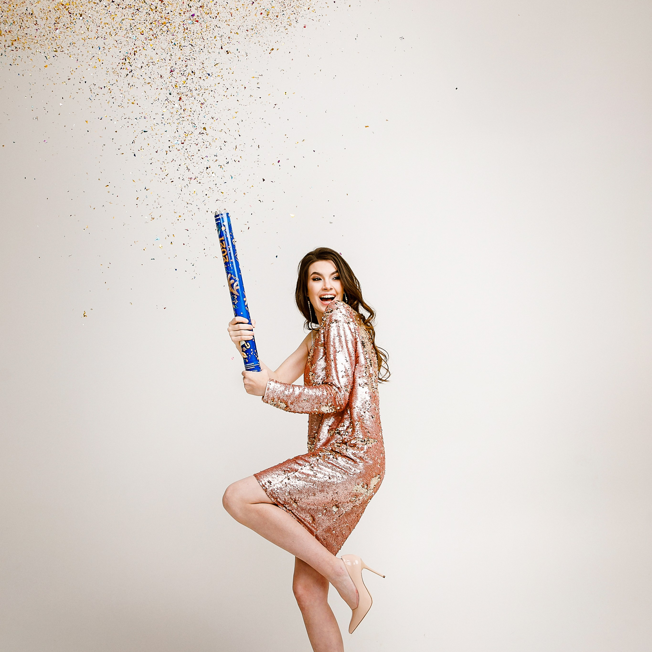 Даша.Съёмка на циклораме