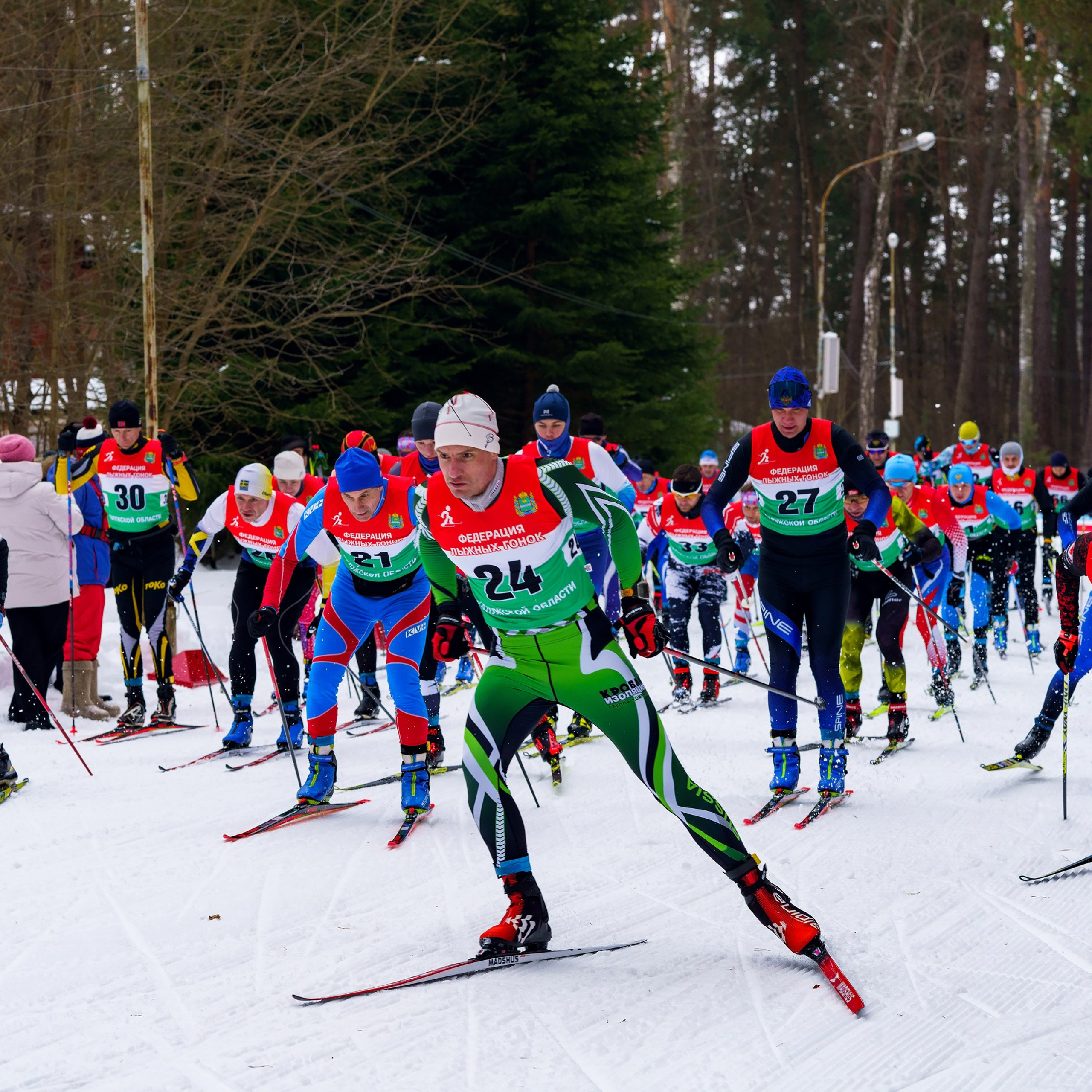 Калужский лыжный марафон 2024