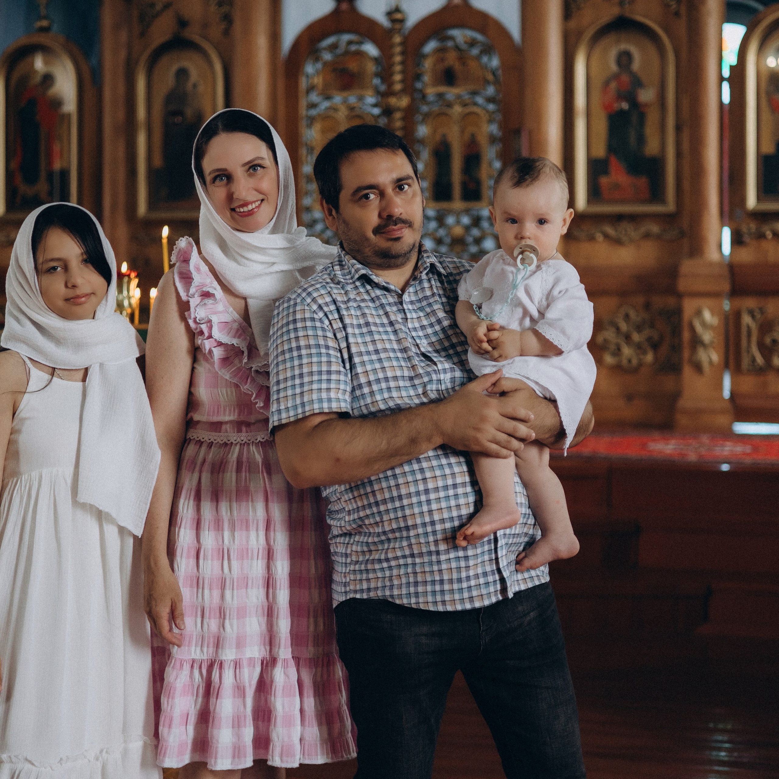 Крещение Сашеньки. Женский семейный фотограф Барнаул Евгения Власова