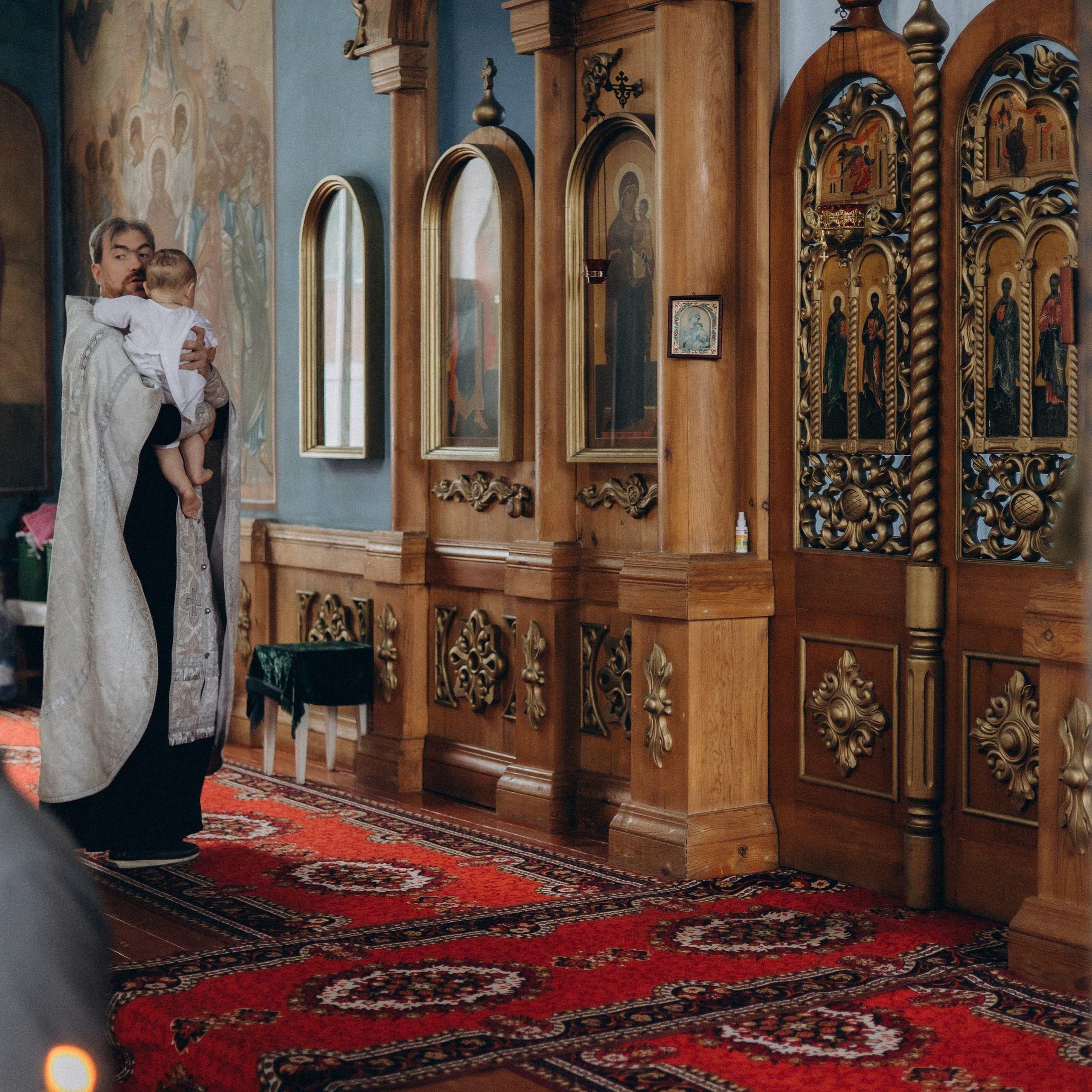 Крещение Сашеньки. Женский семейный фотограф Барнаул Евгения Власова