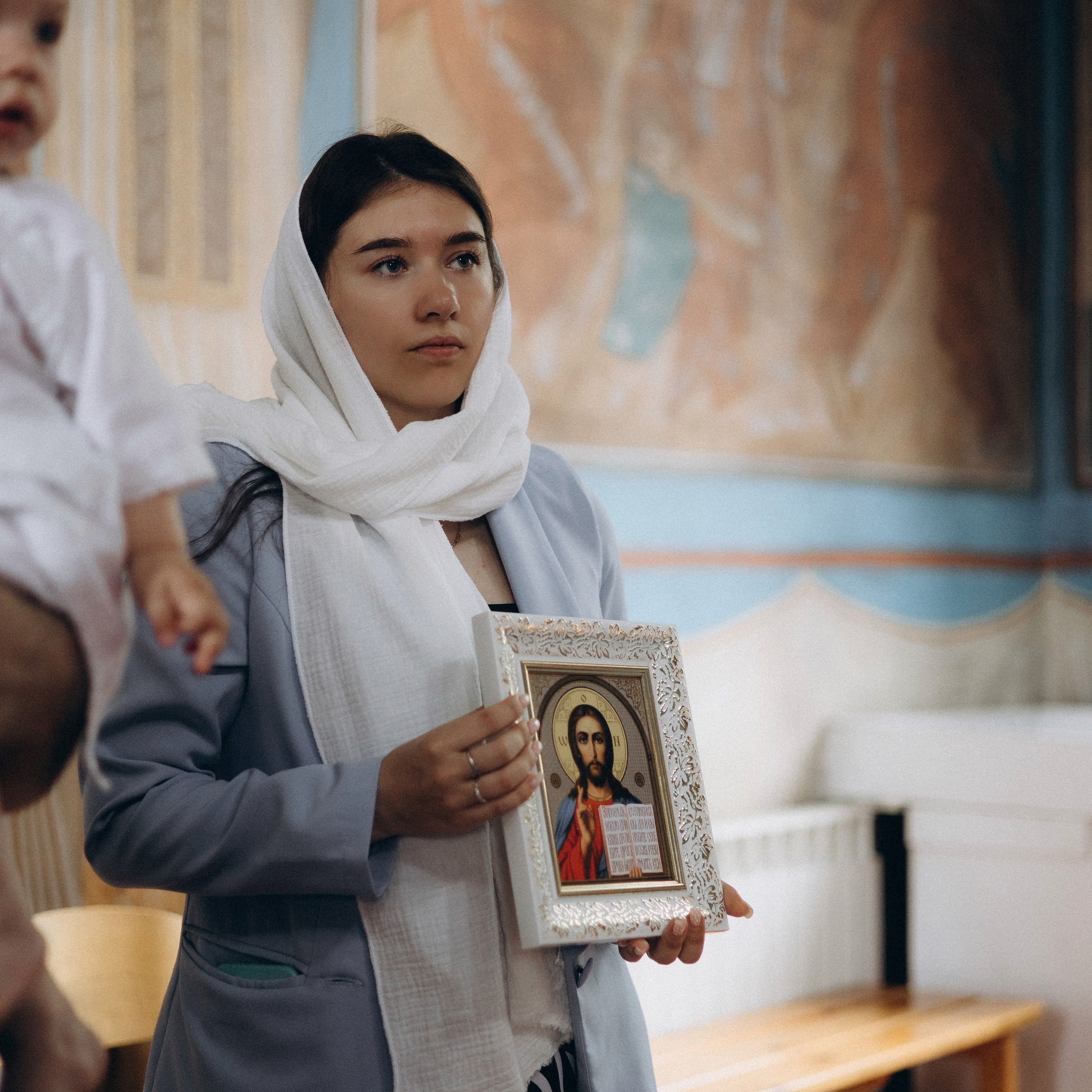 Крещение Сашеньки. Женский семейный фотограф Барнаул Евгения Власова