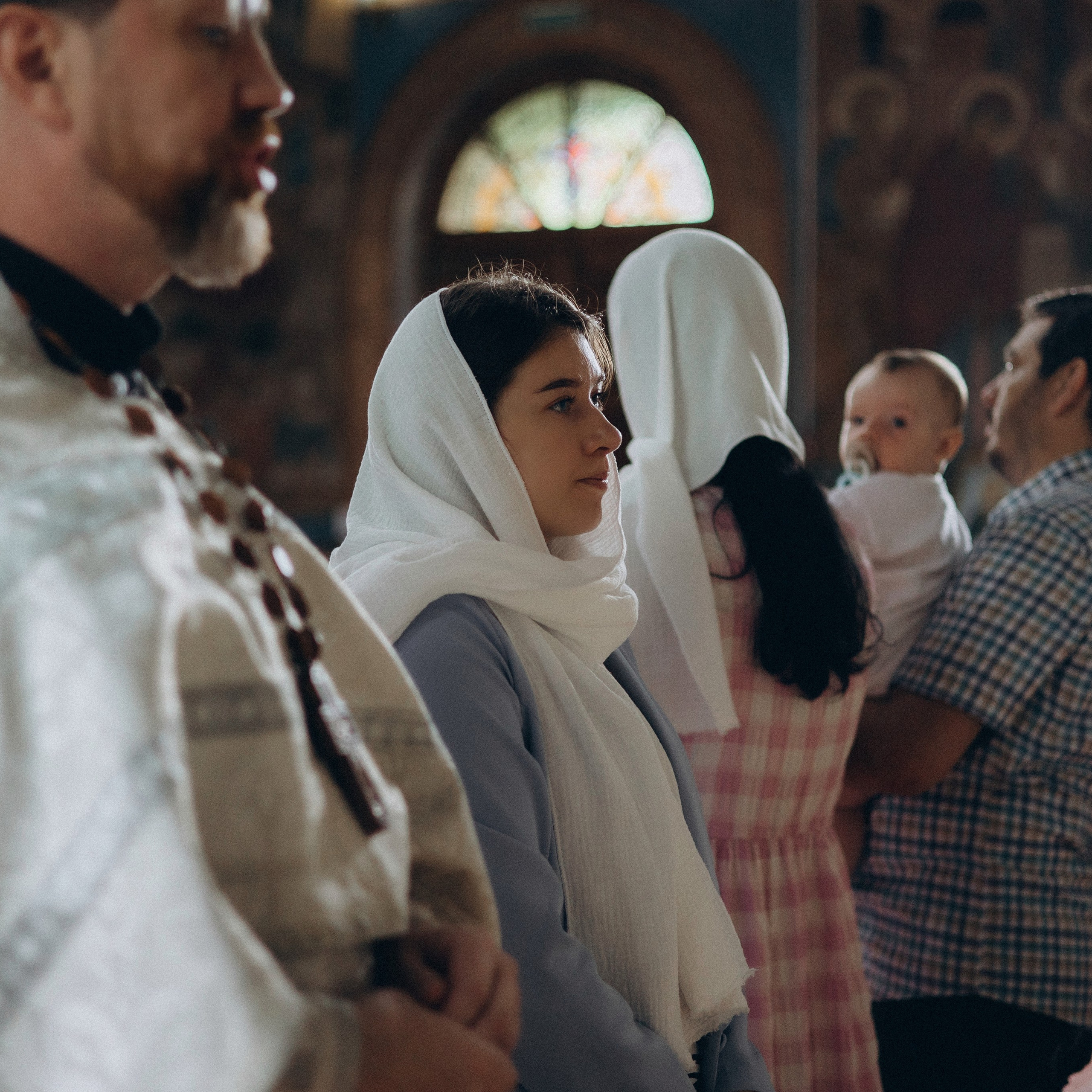 Крещение Сашеньки. Женский семейный фотограф Барнаул Евгения Власова