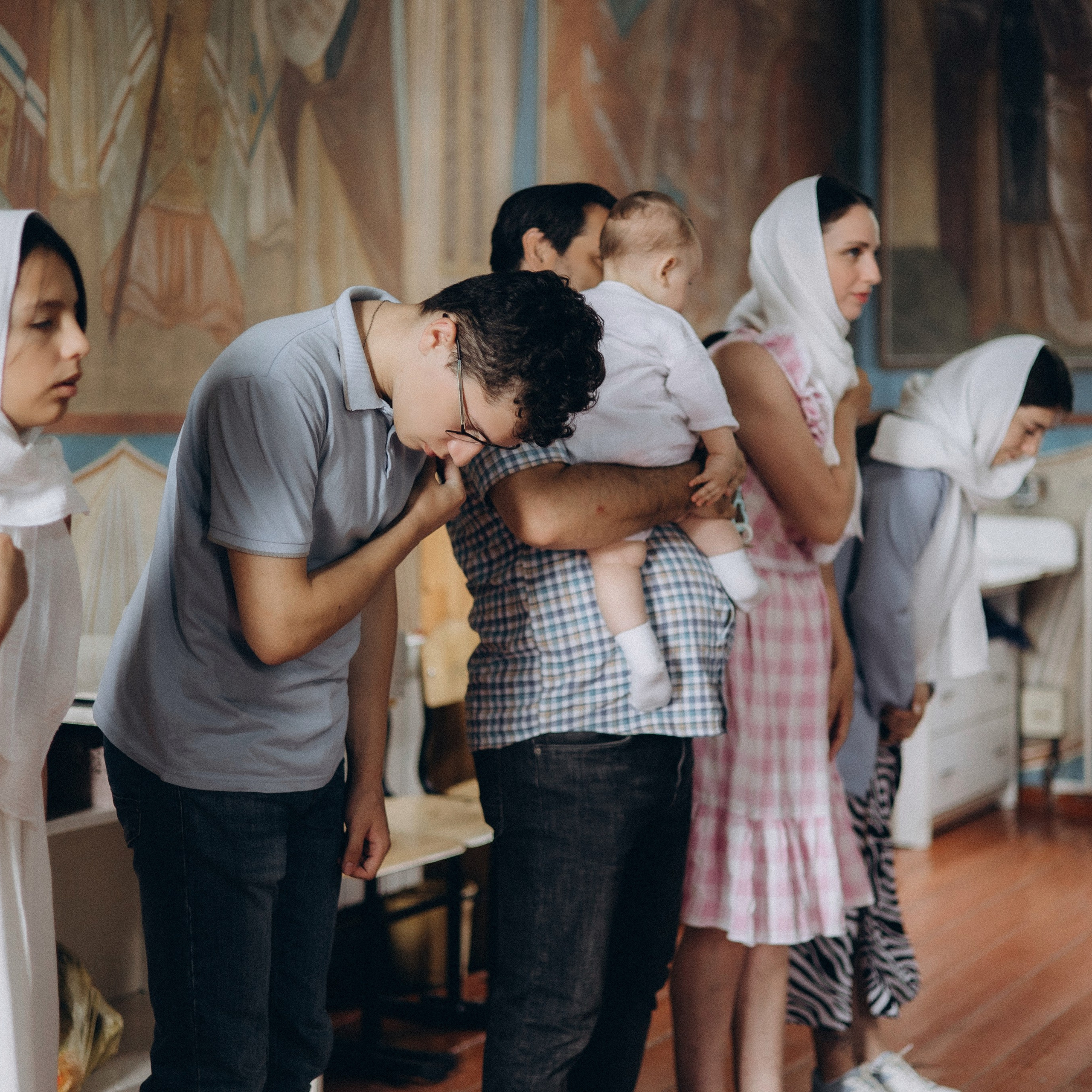 Крещение Сашеньки. Женский семейный фотограф Барнаул Евгения Власова