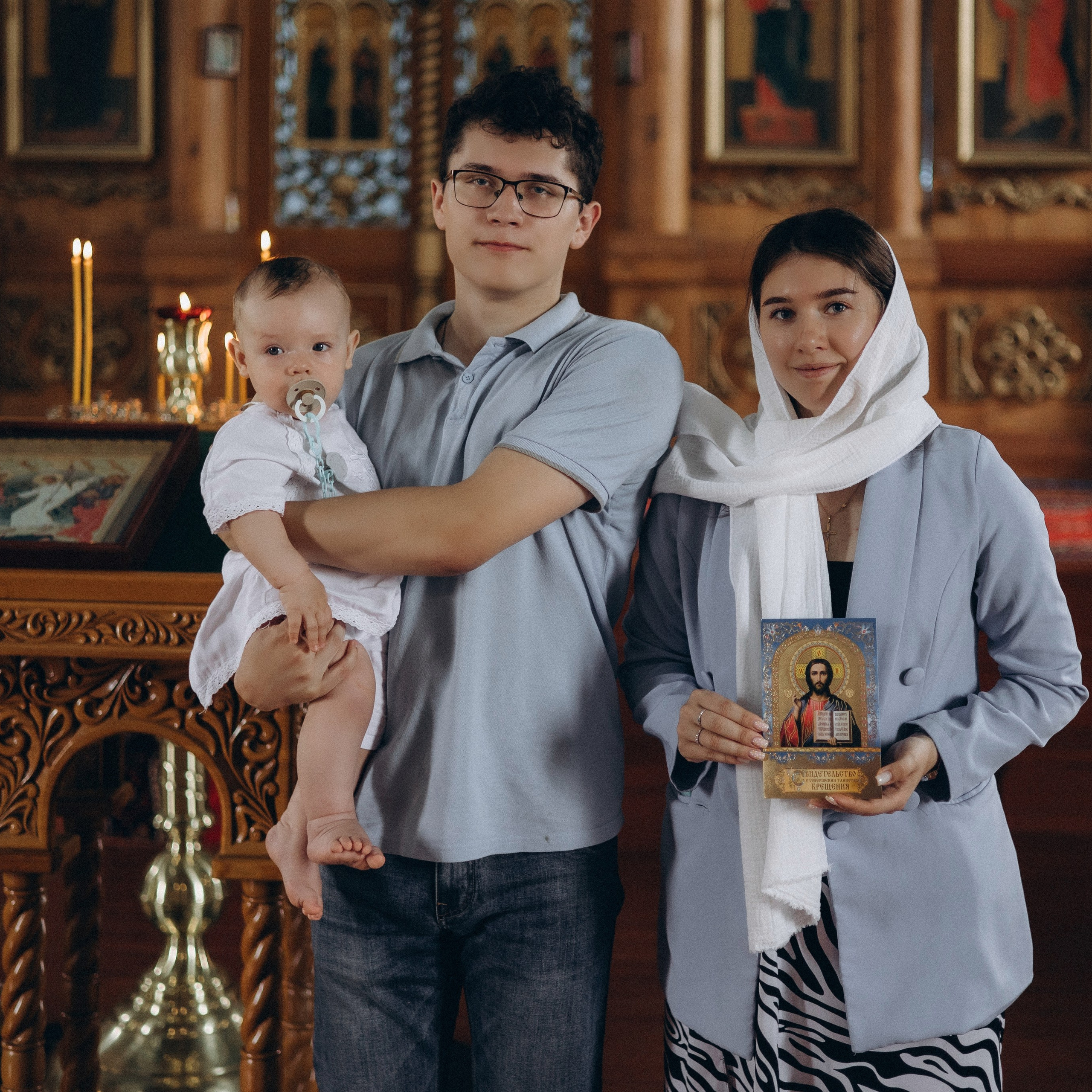 Крещение Сашеньки. Женский семейный фотограф Барнаул Евгения Власова