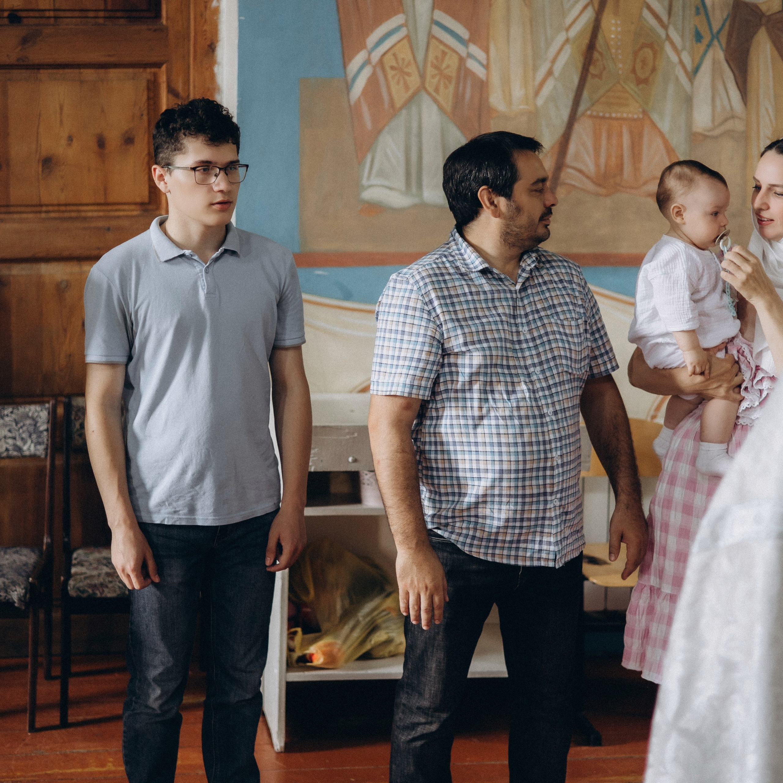 Крещение Сашеньки. Женский семейный фотограф Барнаул Евгения Власова