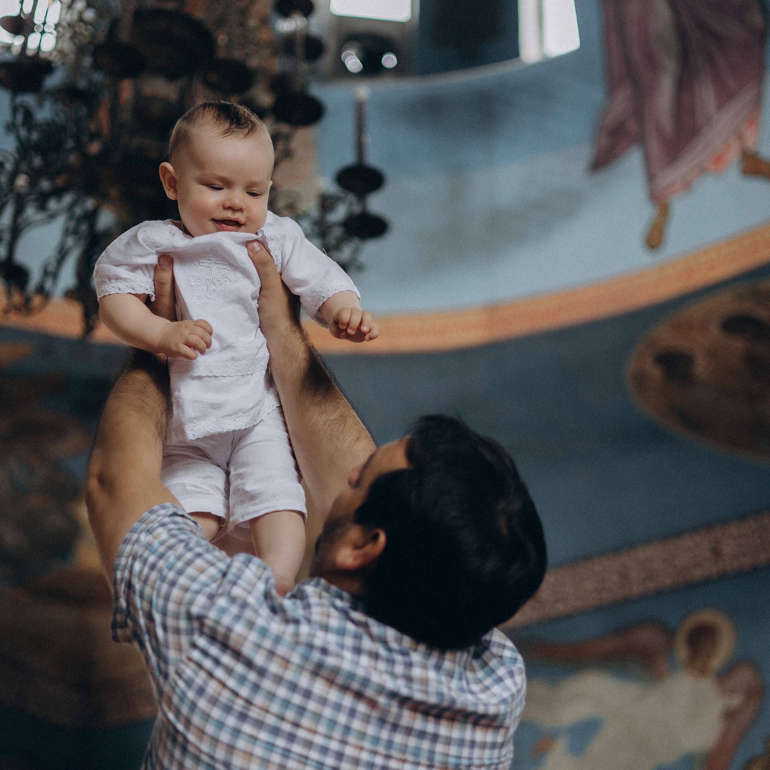 Крещение Сашеньки. Женский семейный фотограф Барнаул Евгения Власова
