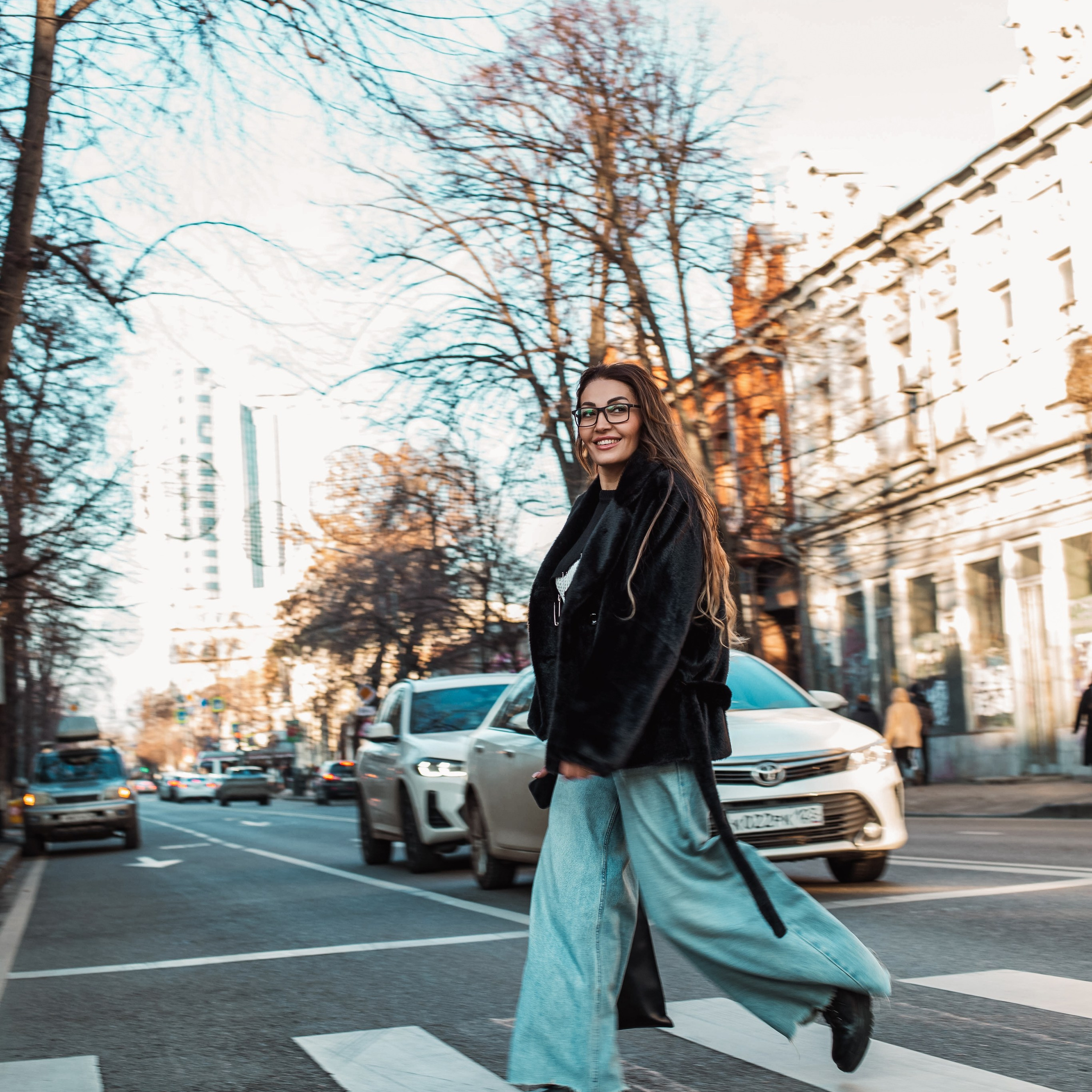 Прогулка по городу в декабре