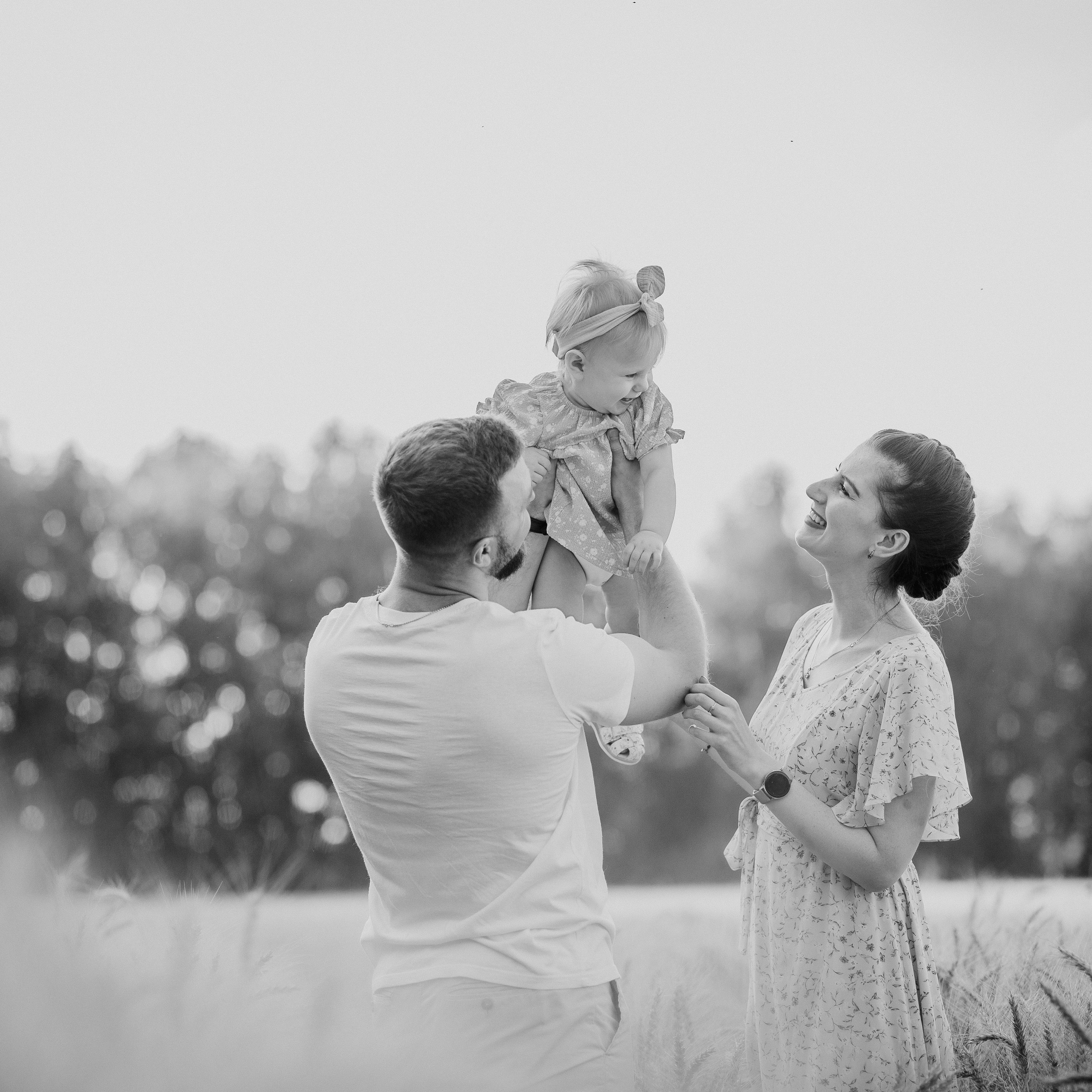 Галя, Илья и Алиса. Семейный фотограф в Рязани Харламова Влада