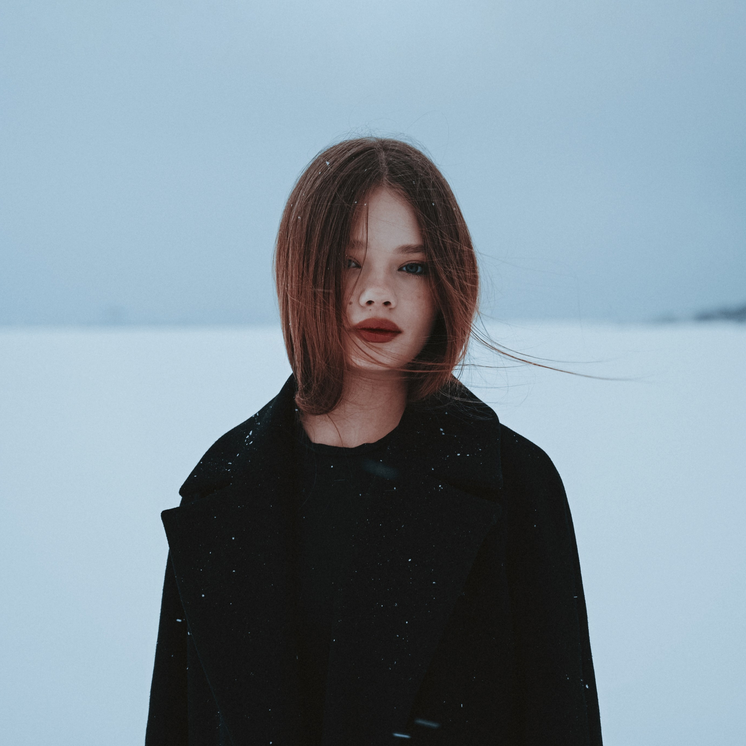 Фотограф Усть-Илимска, Зимний портрет девушки, Сибирь