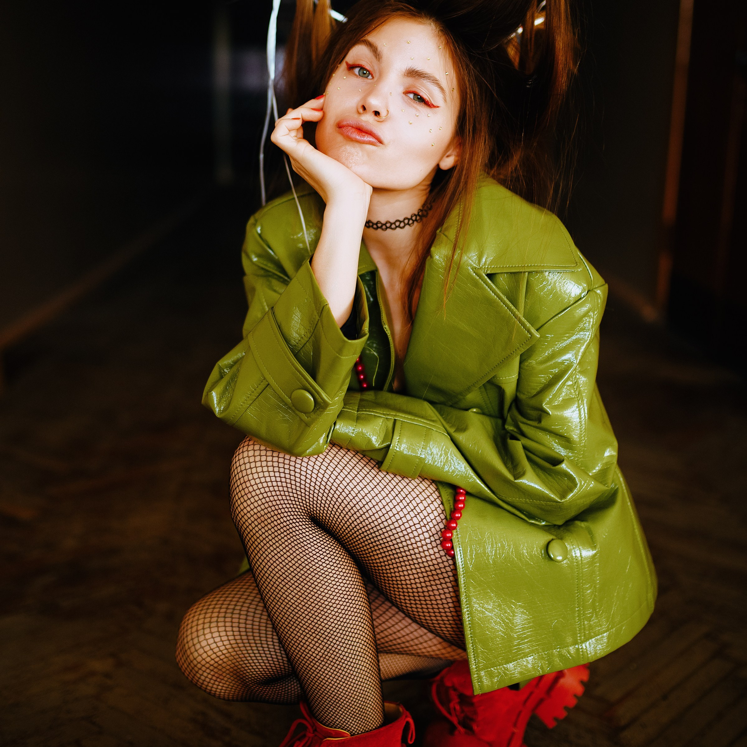 Портрет с шарами