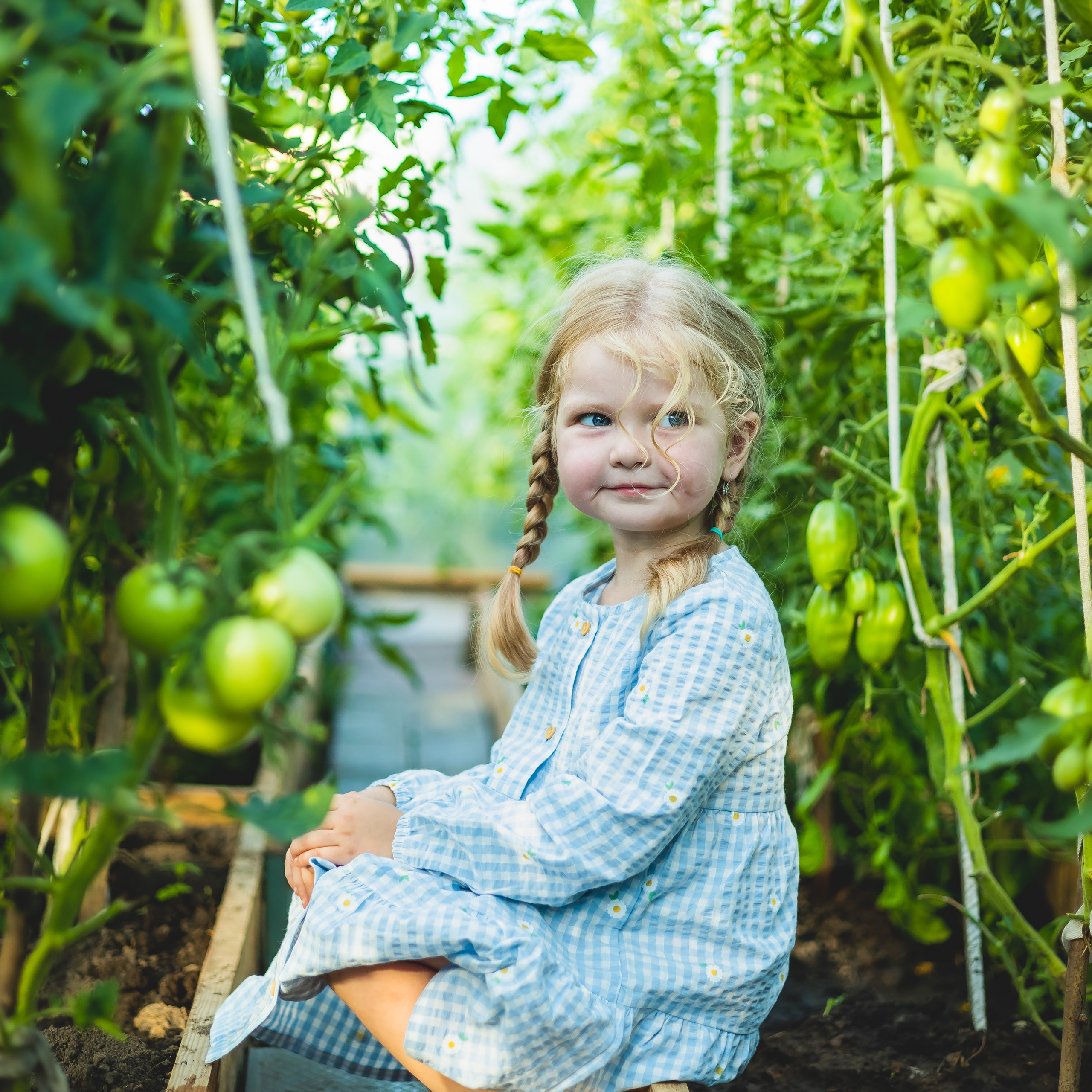 Детский Фотопроект «Огородники»
