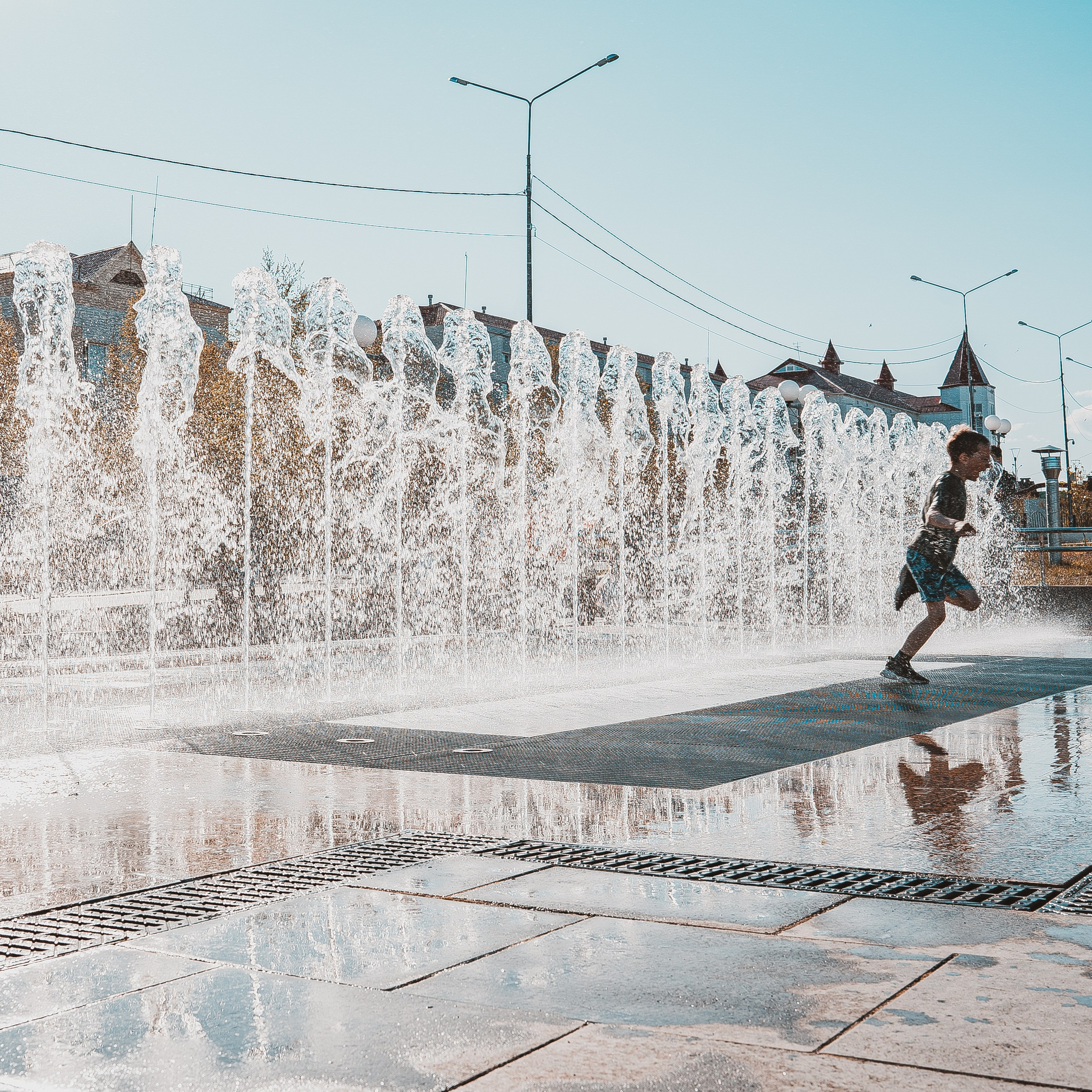 Город летом