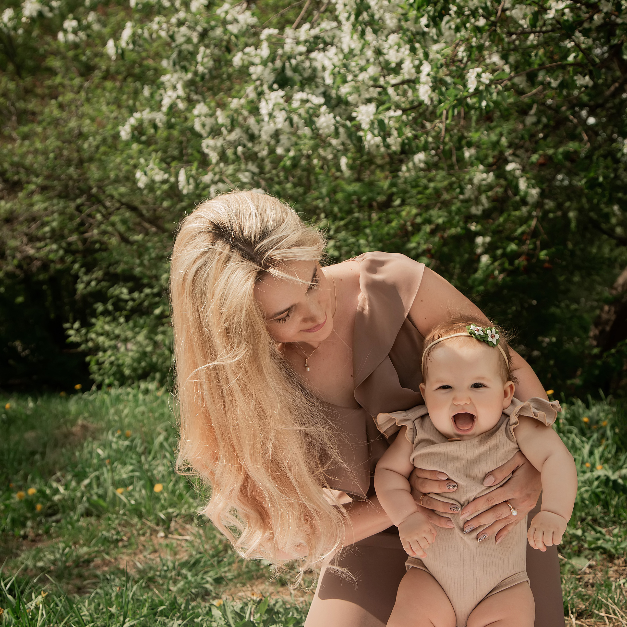 Мама и Дочка (6 месяцев)