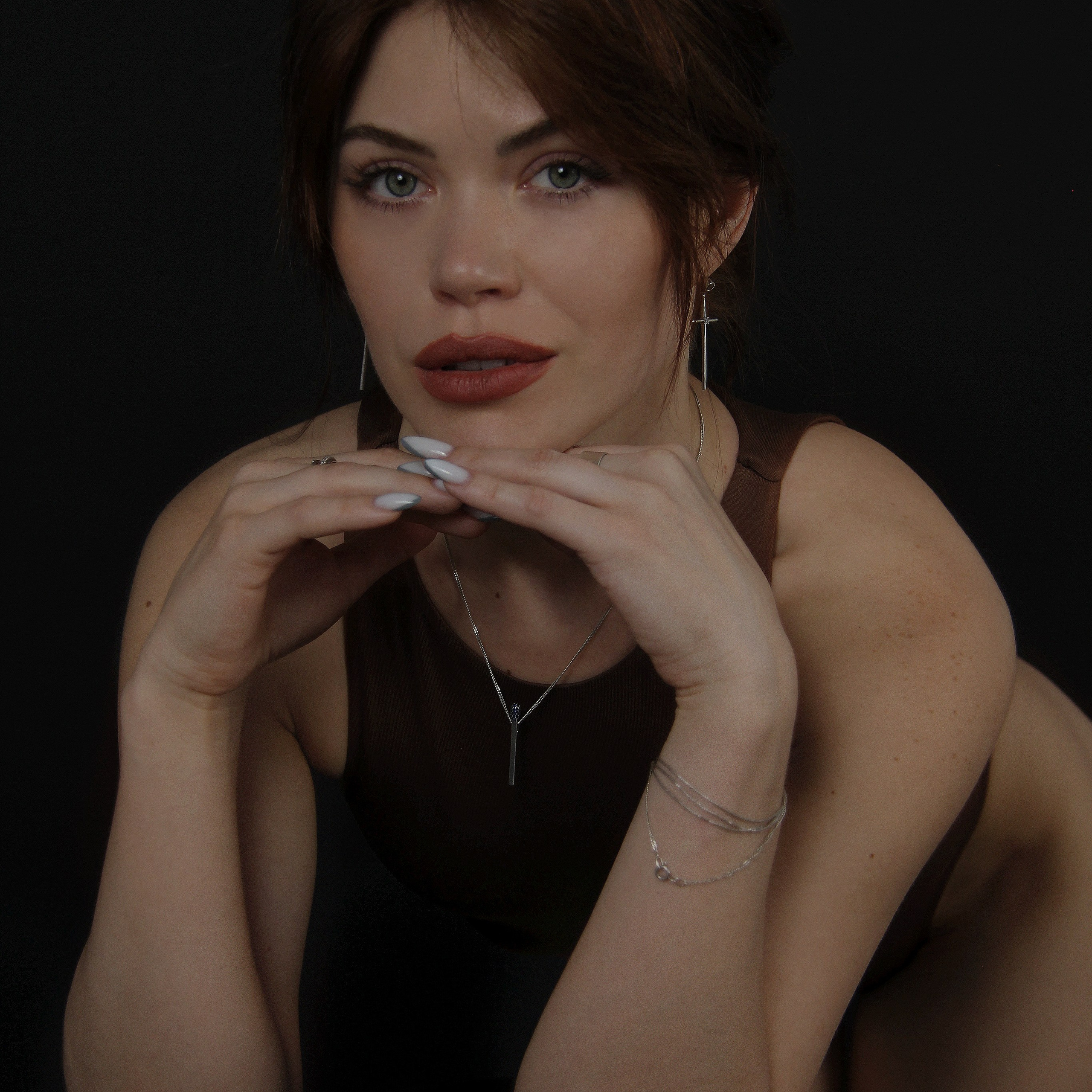 Женская студийная съёмка