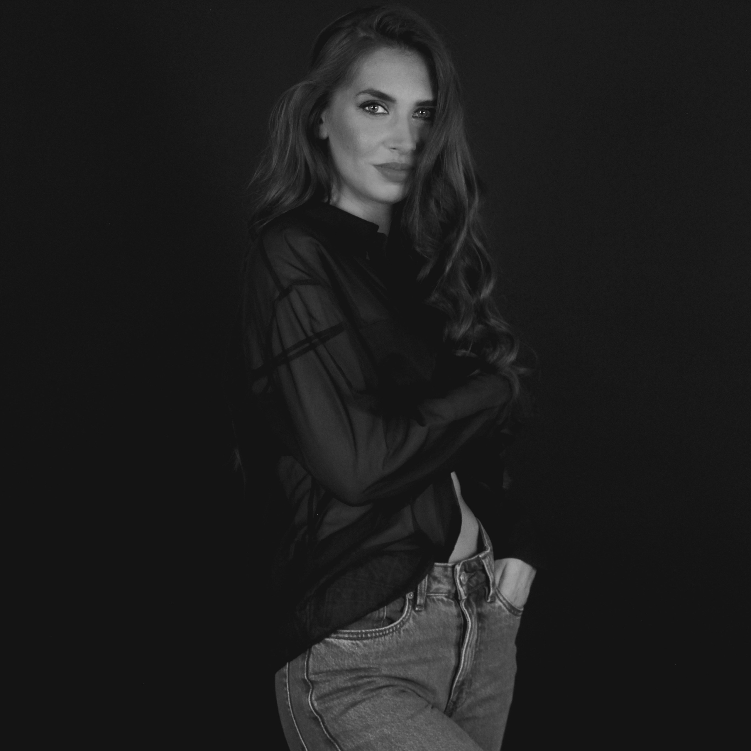 Женская студийная съёмка