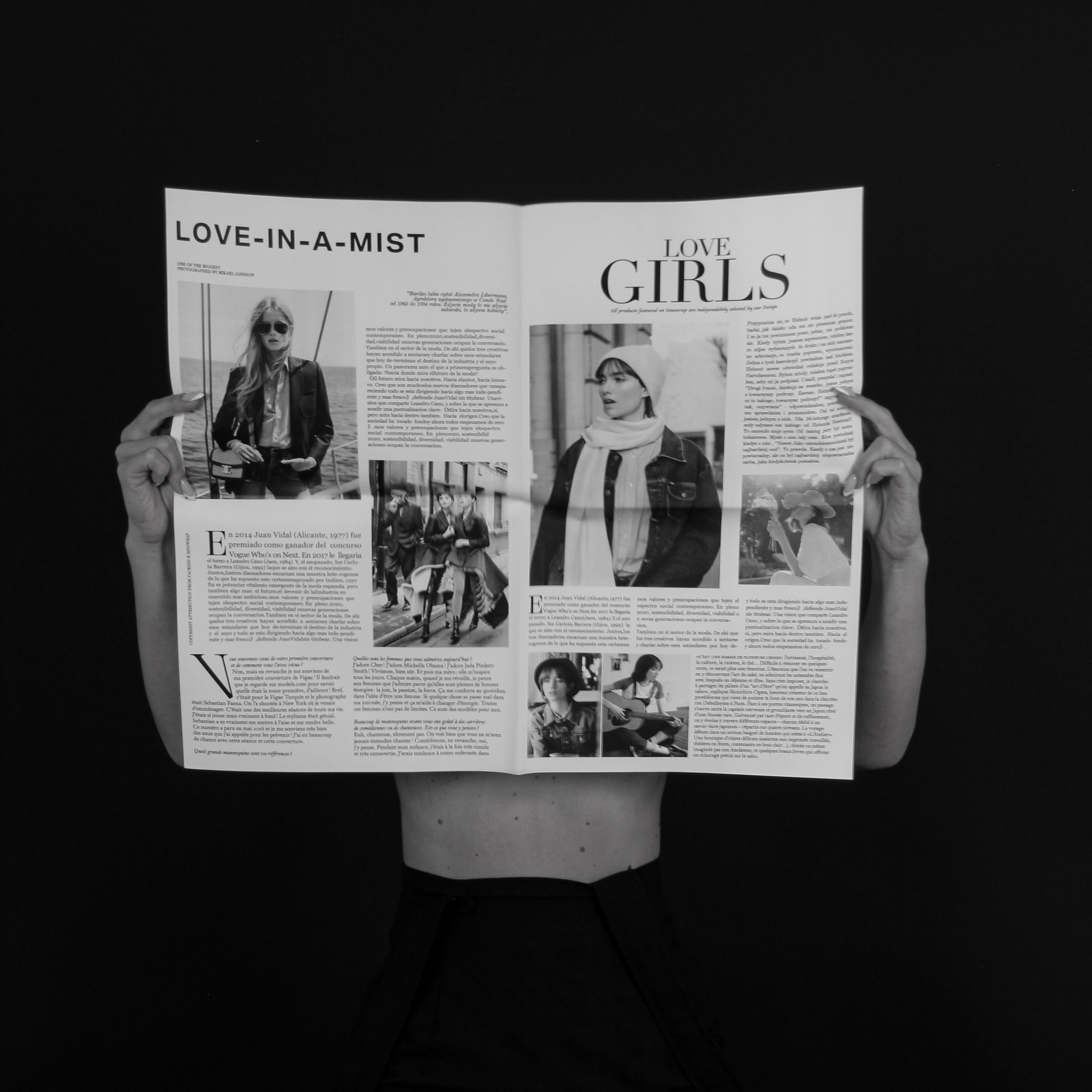 Женская студийная съёмка