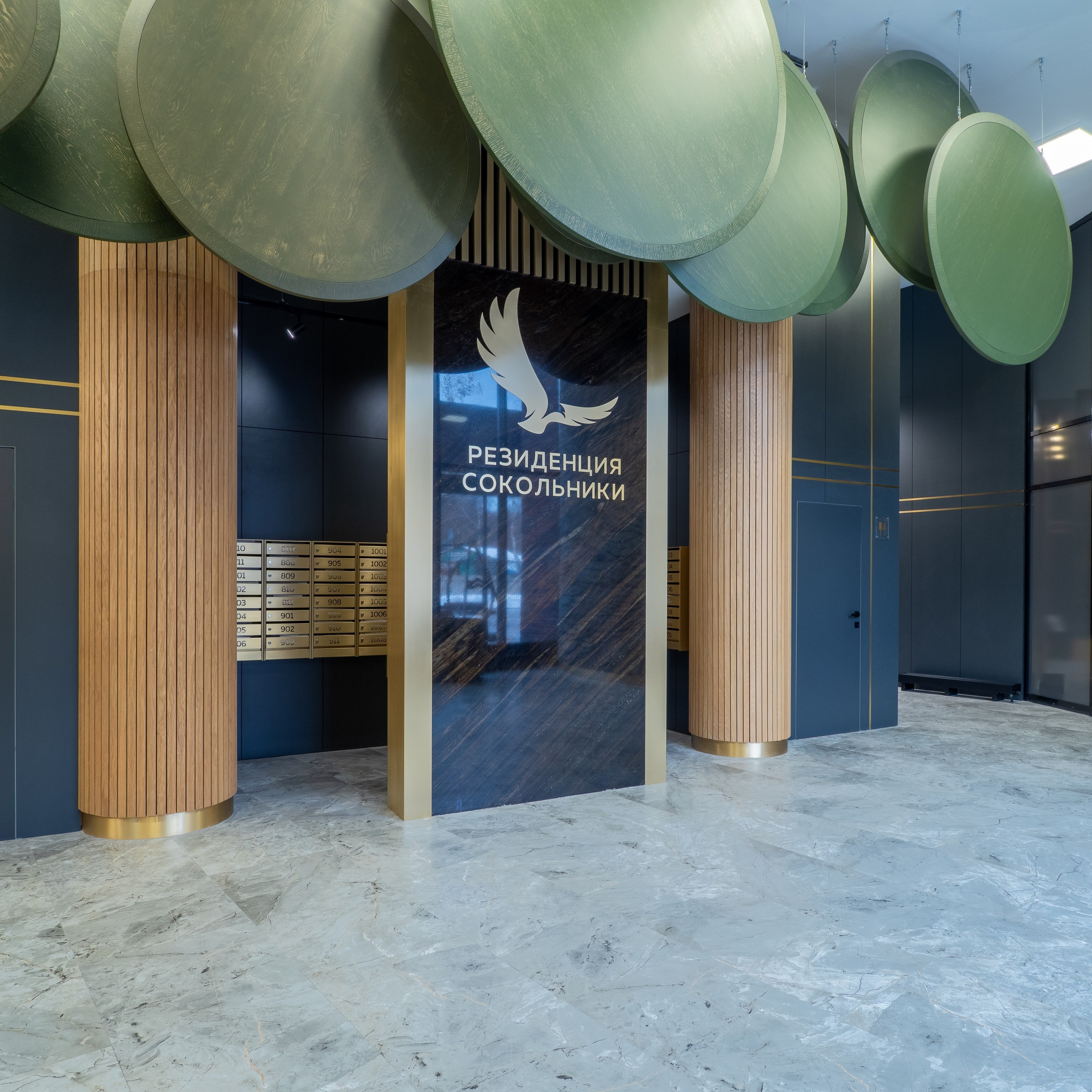 ЖК Резиденция Сокольники. Лобби