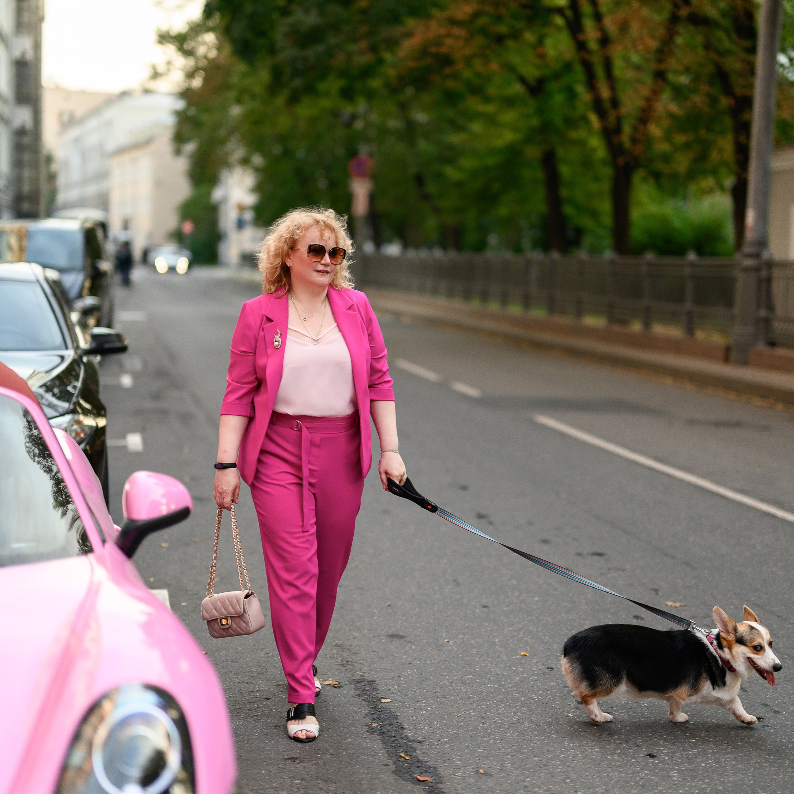 Патриаршие пруды. Фотосессия с Корги