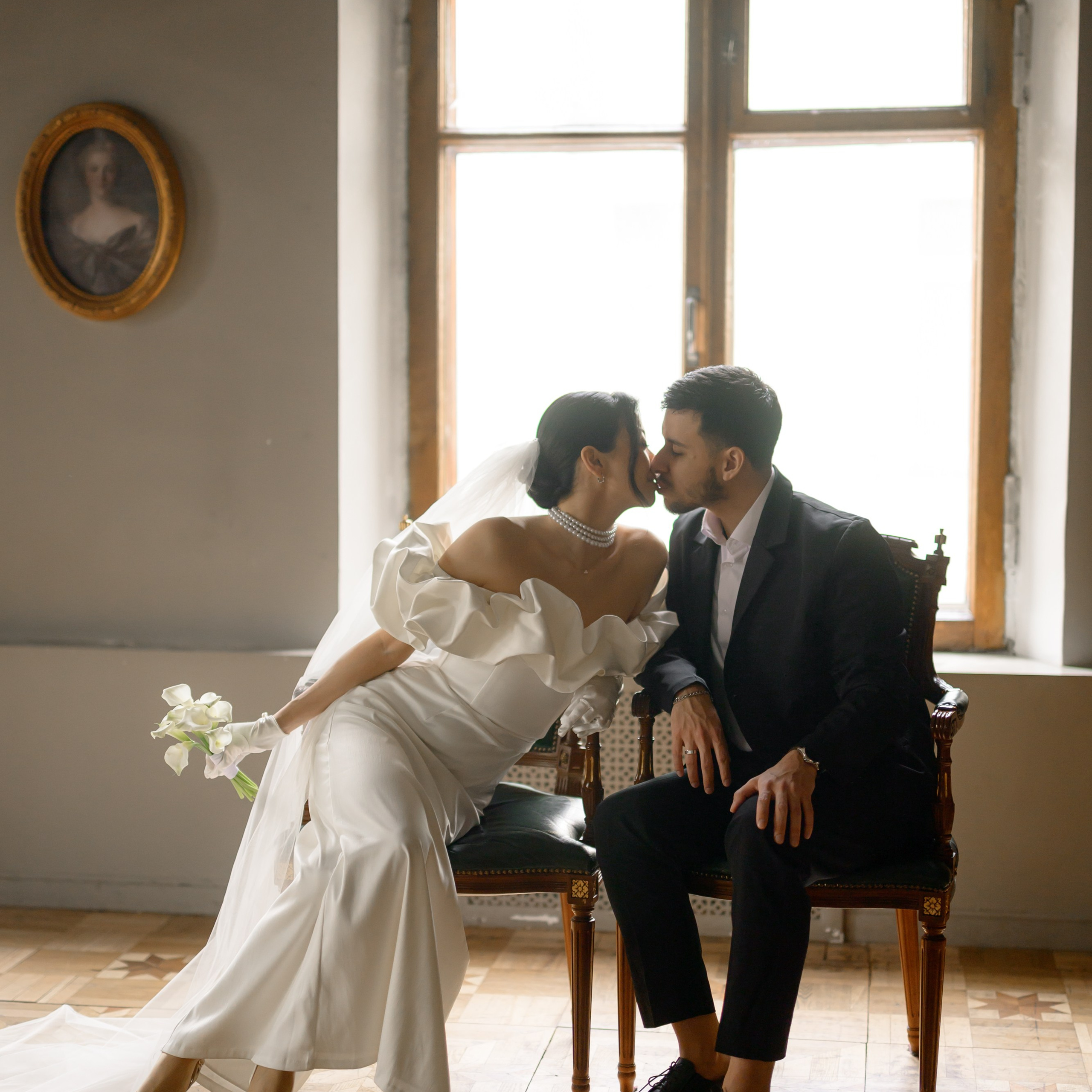 Свадьба для двоих в Москве. Грибоедовский ЗАГС и фотостудия 21 kult