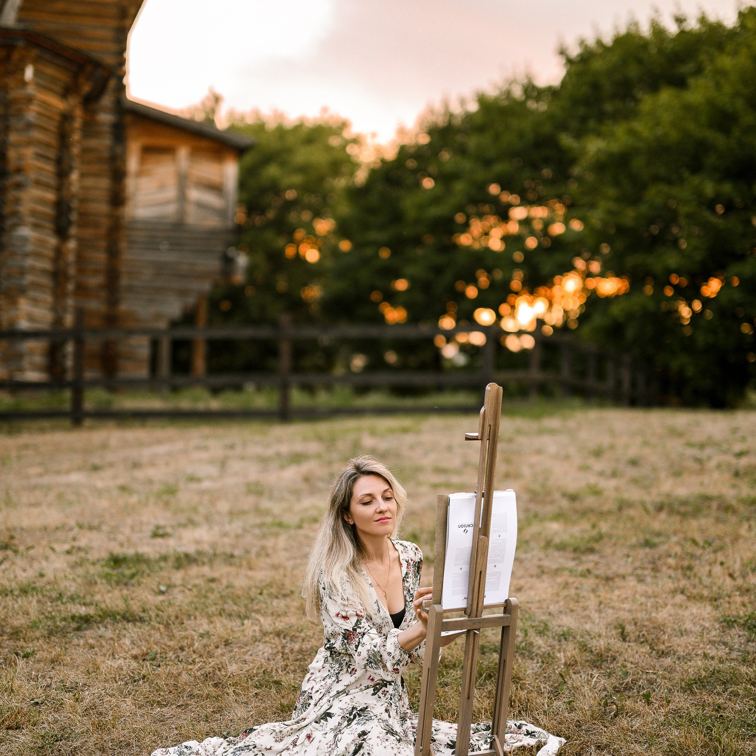 Фотосессия на пленере