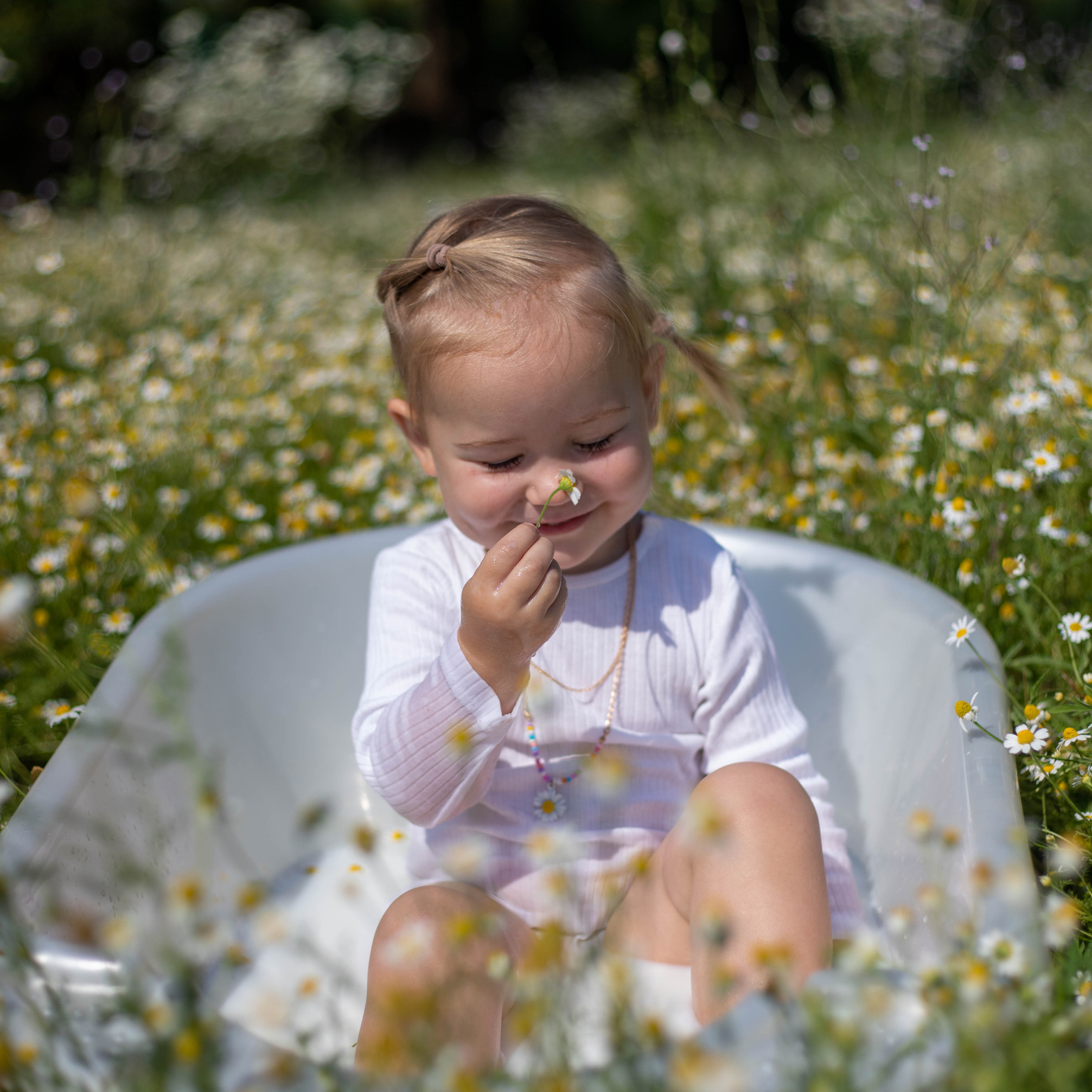 На природе