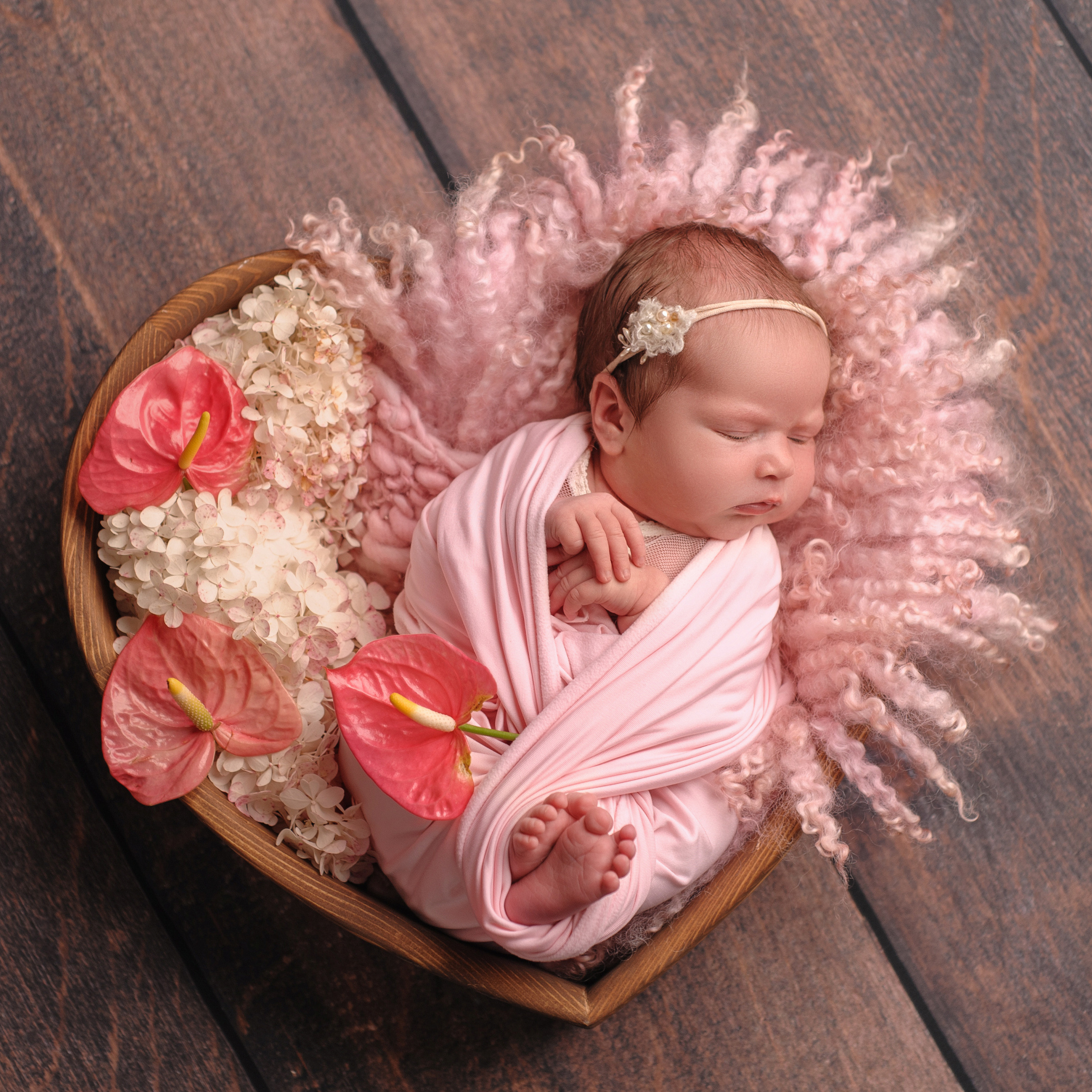 фотосессия новорожденных