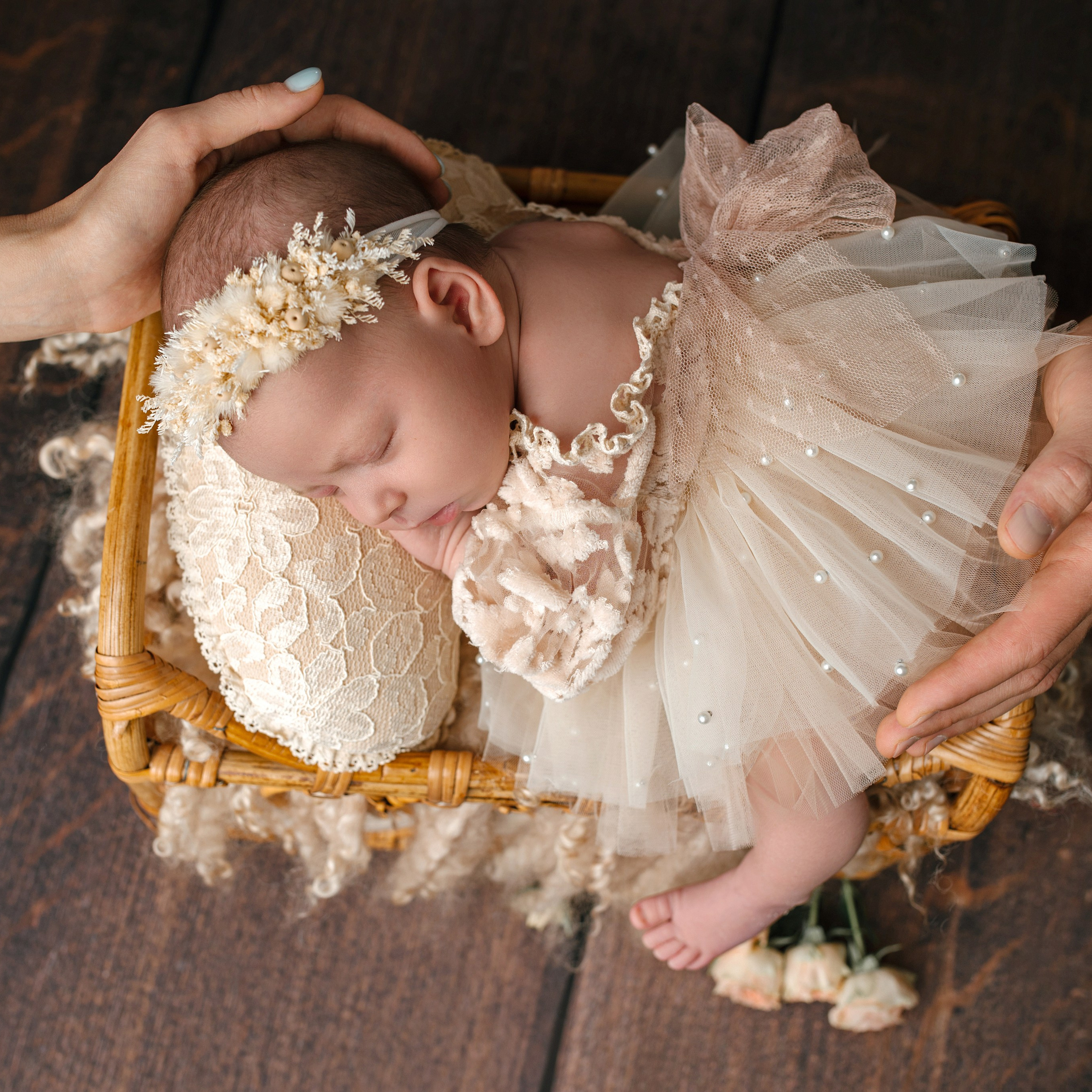 Образы из открытых съёмок. Профессиональный фотограф новорожденных в Воронеже Виктория Баева