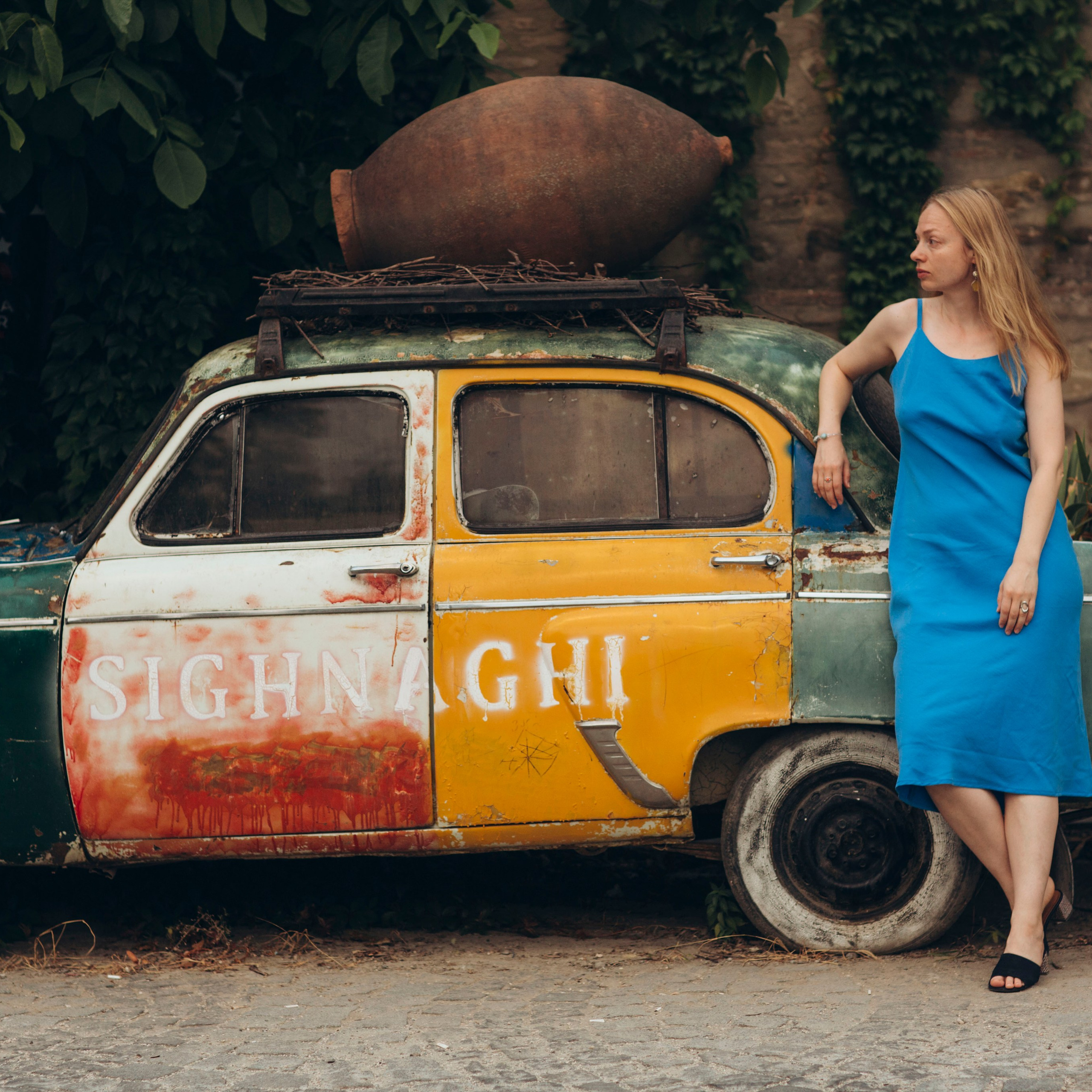 Кристина. Город Сигнахи, Грузия