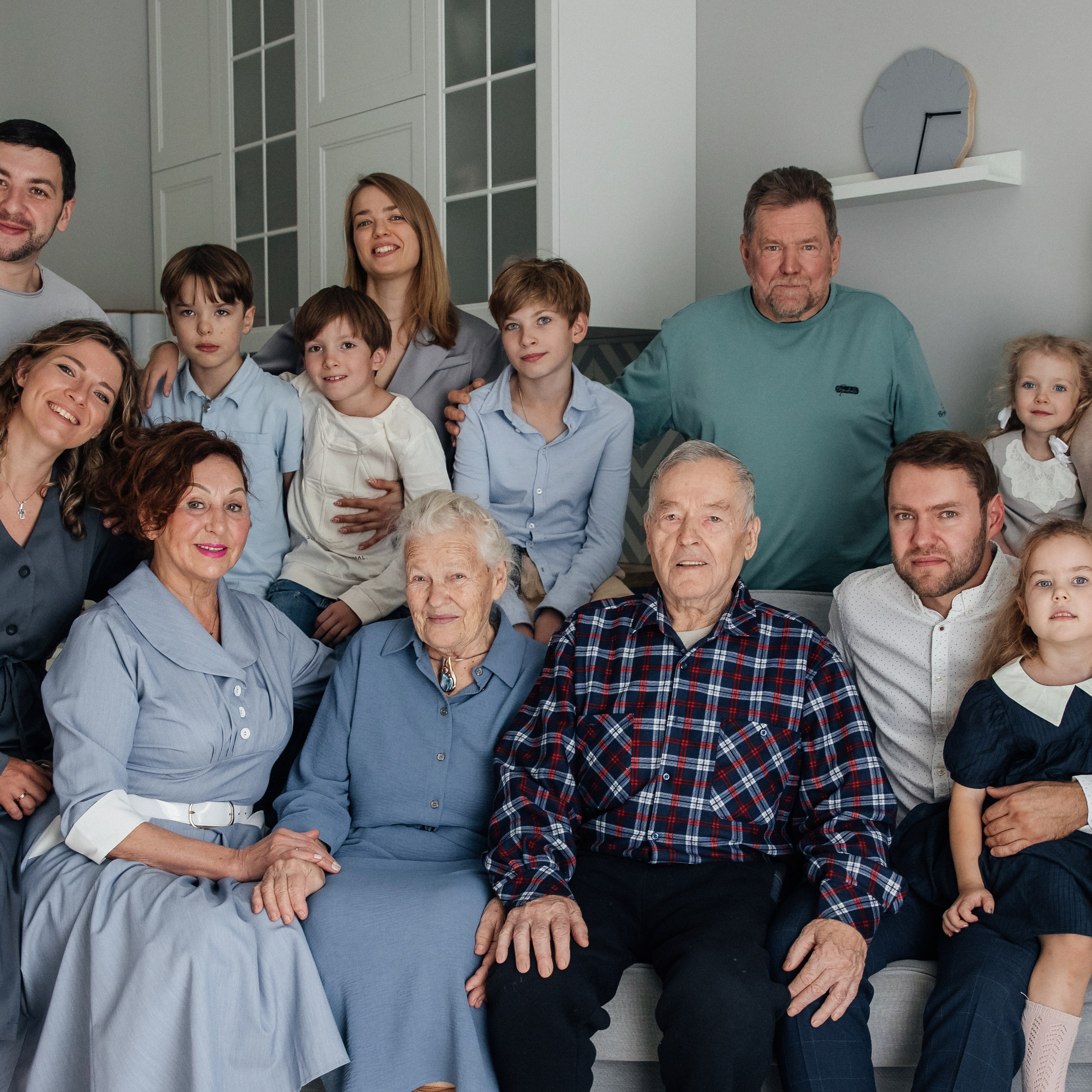 Большая семья