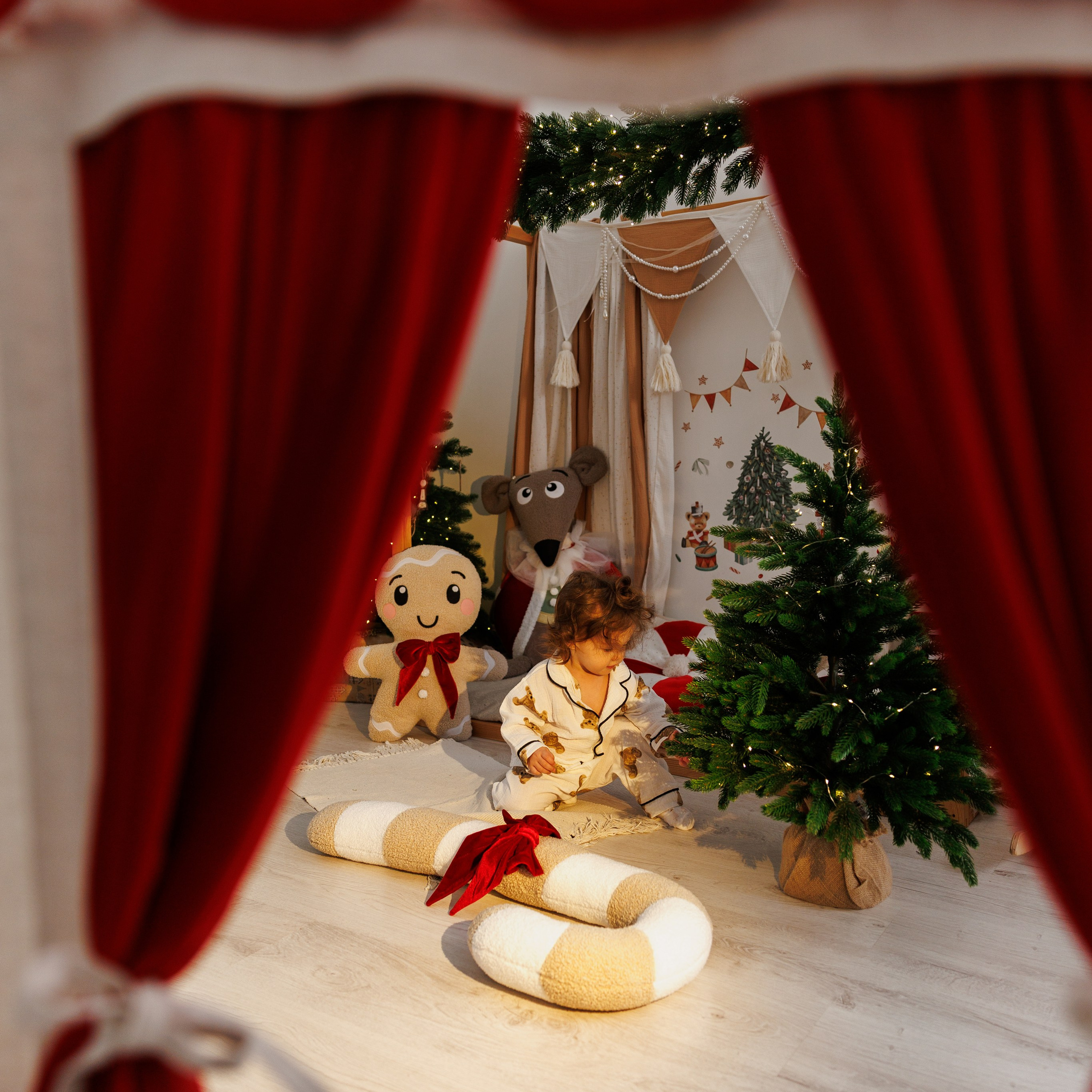 Мия 1 годик и Новый год SWEET HOME KIDS