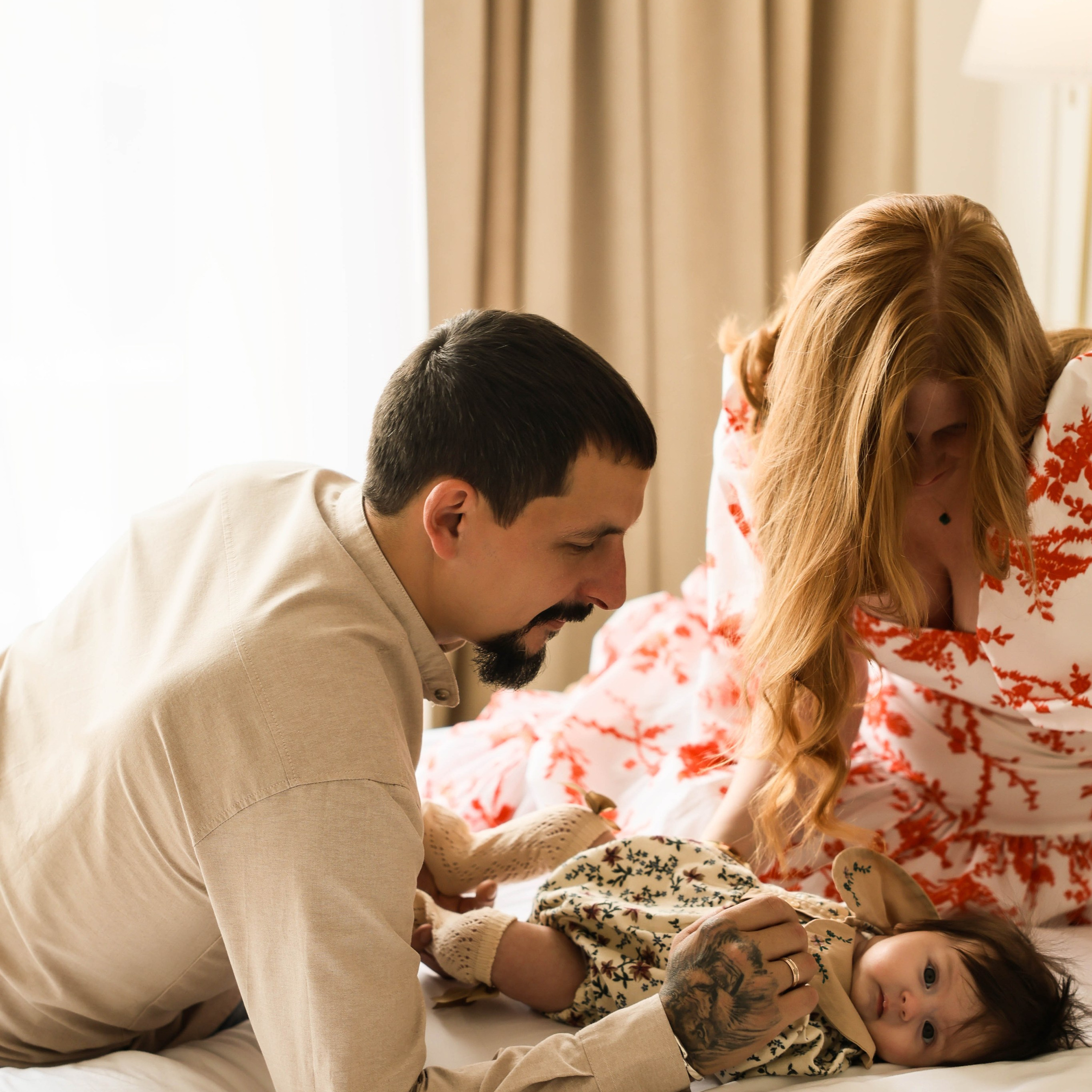 Аврора и родители