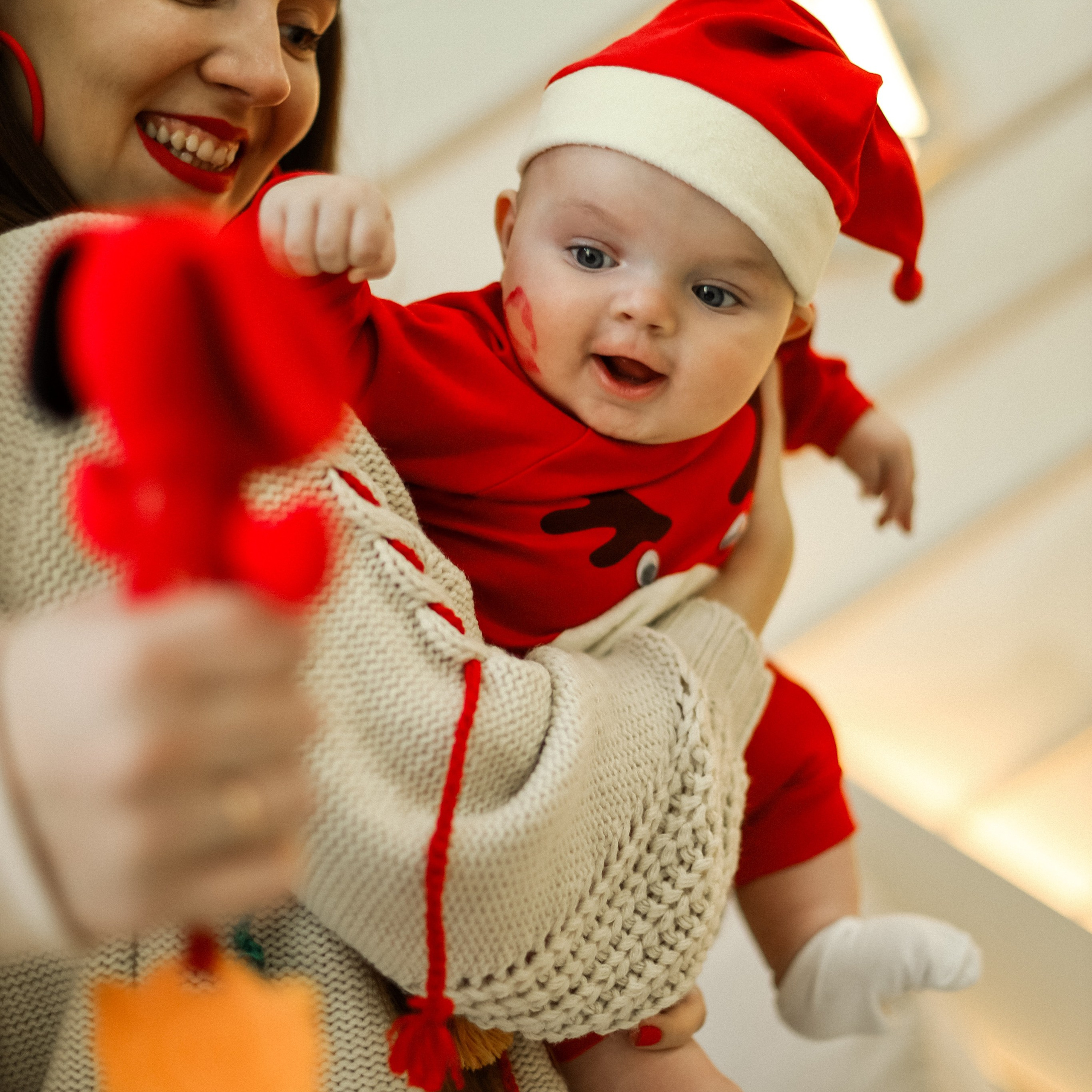 Екатерина, Дмитрий и Роберт новогодняя