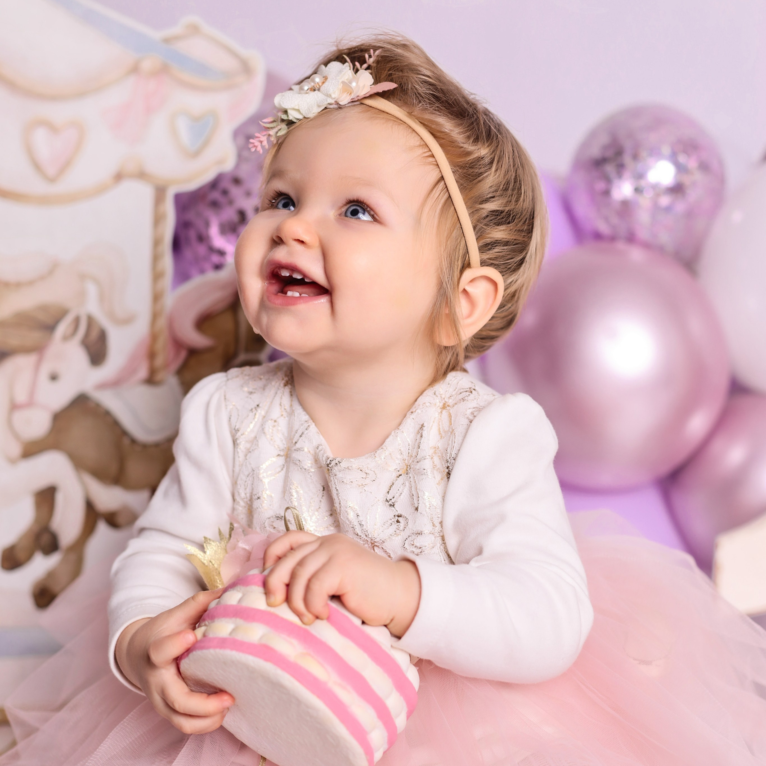 Вероничка 1 годик