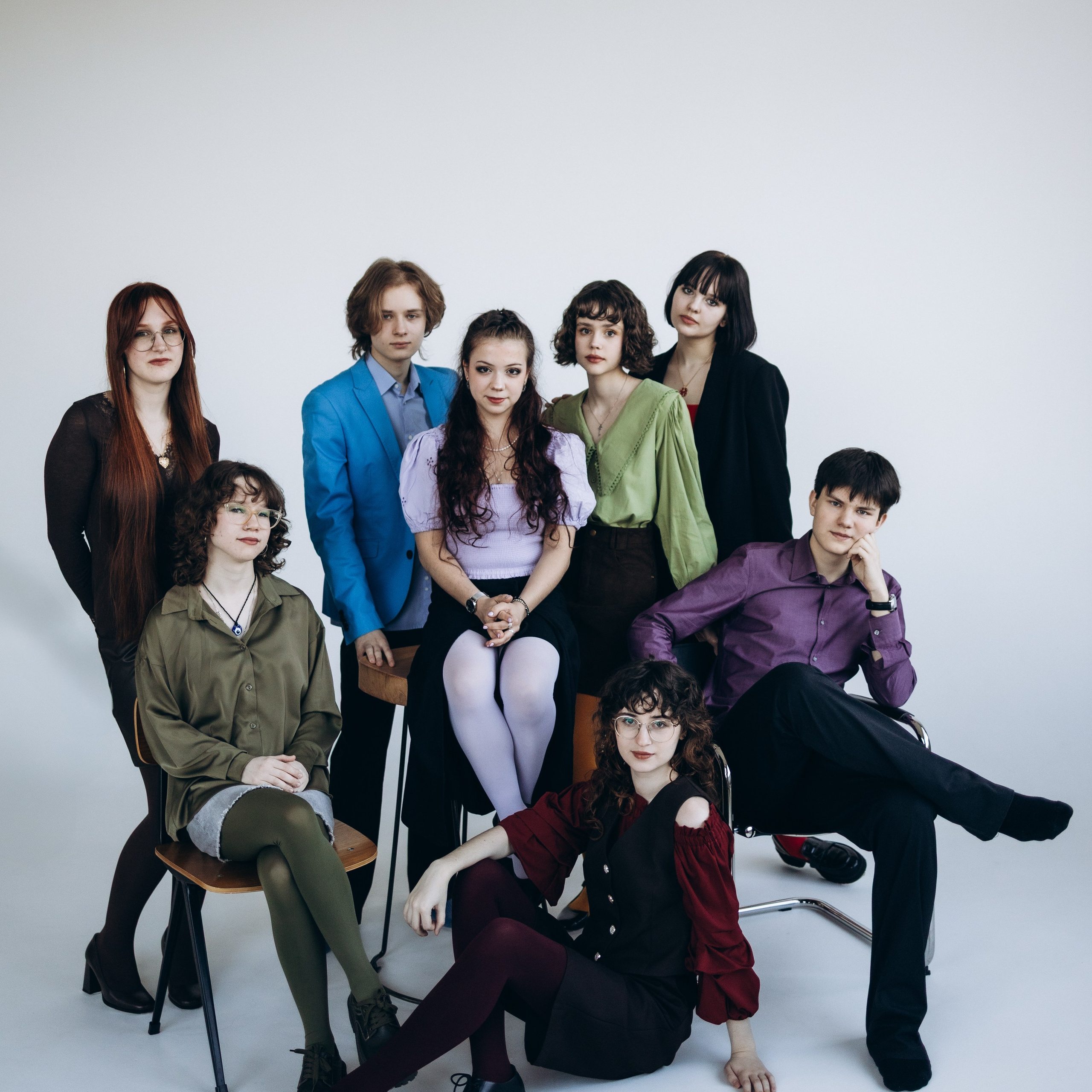 Фотосессия выпускного класса