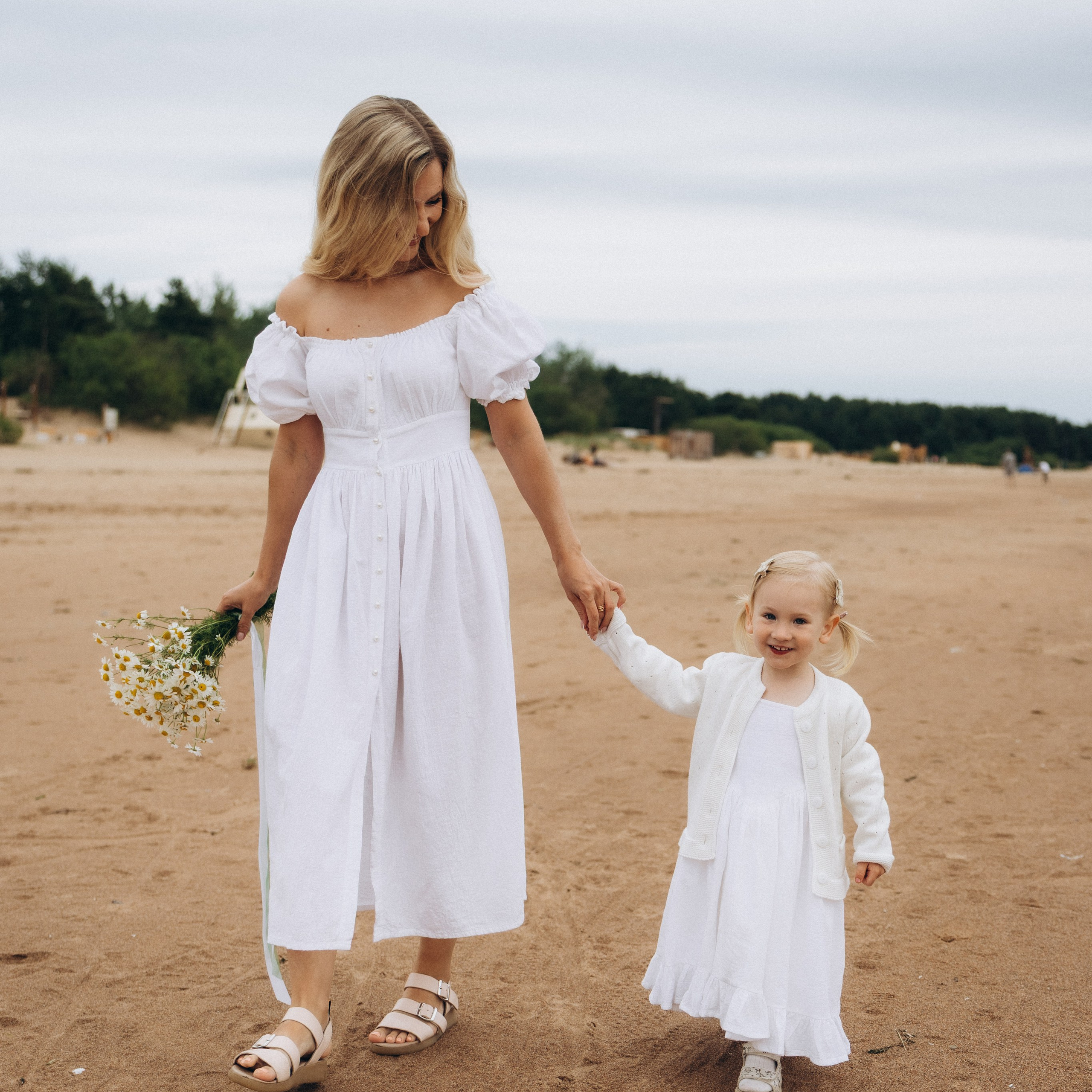 Полина, Максим и Ева